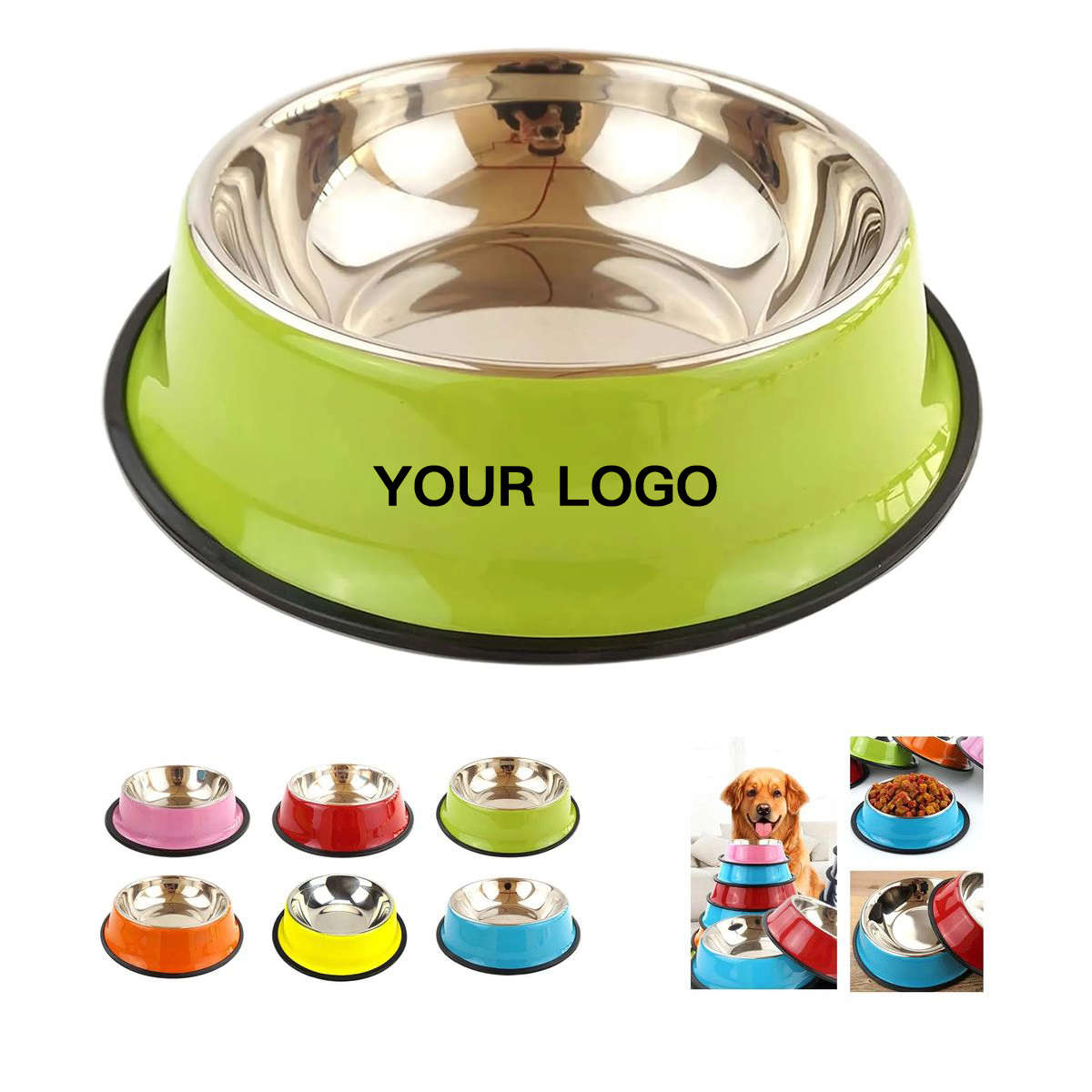 Durable Stainless Steel Pet Dish 4