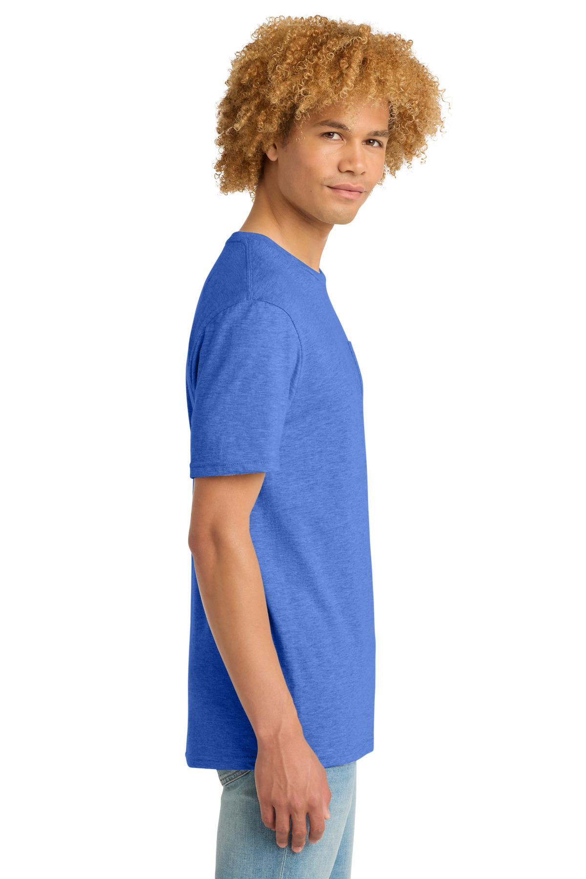 District Very Important Tee with Pocket. DT6000P 46