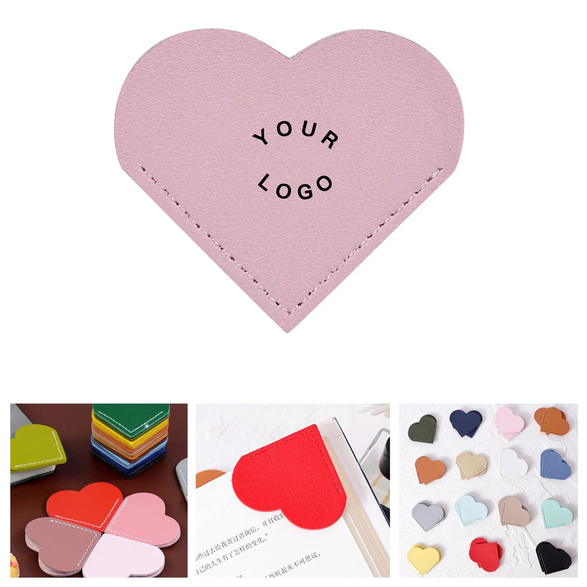 Elegant PU Leather Bookmark for Gifting 5
