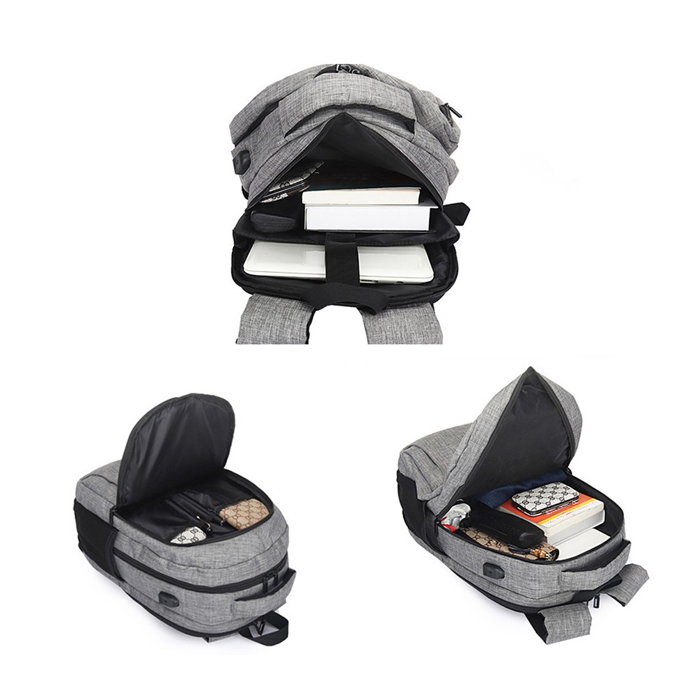 Large Travel Laptop Backpack with USB Charging Port 7