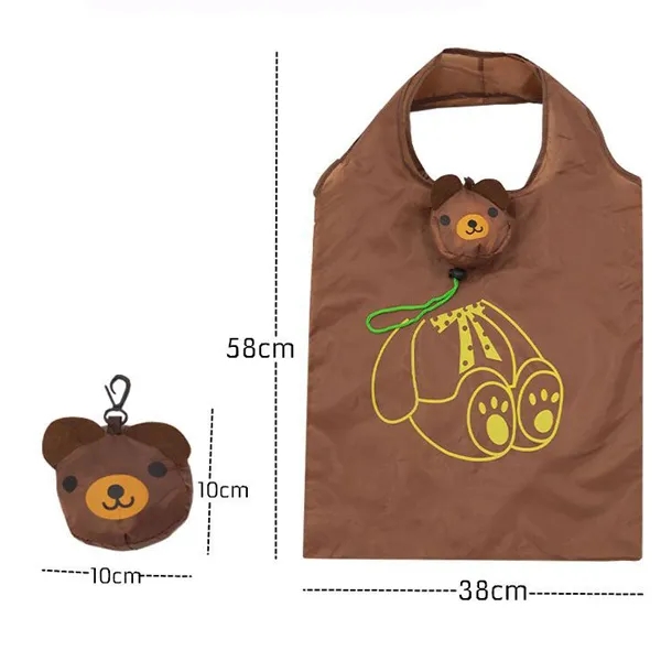 Cute Bear Foldable Shopping Bag 3