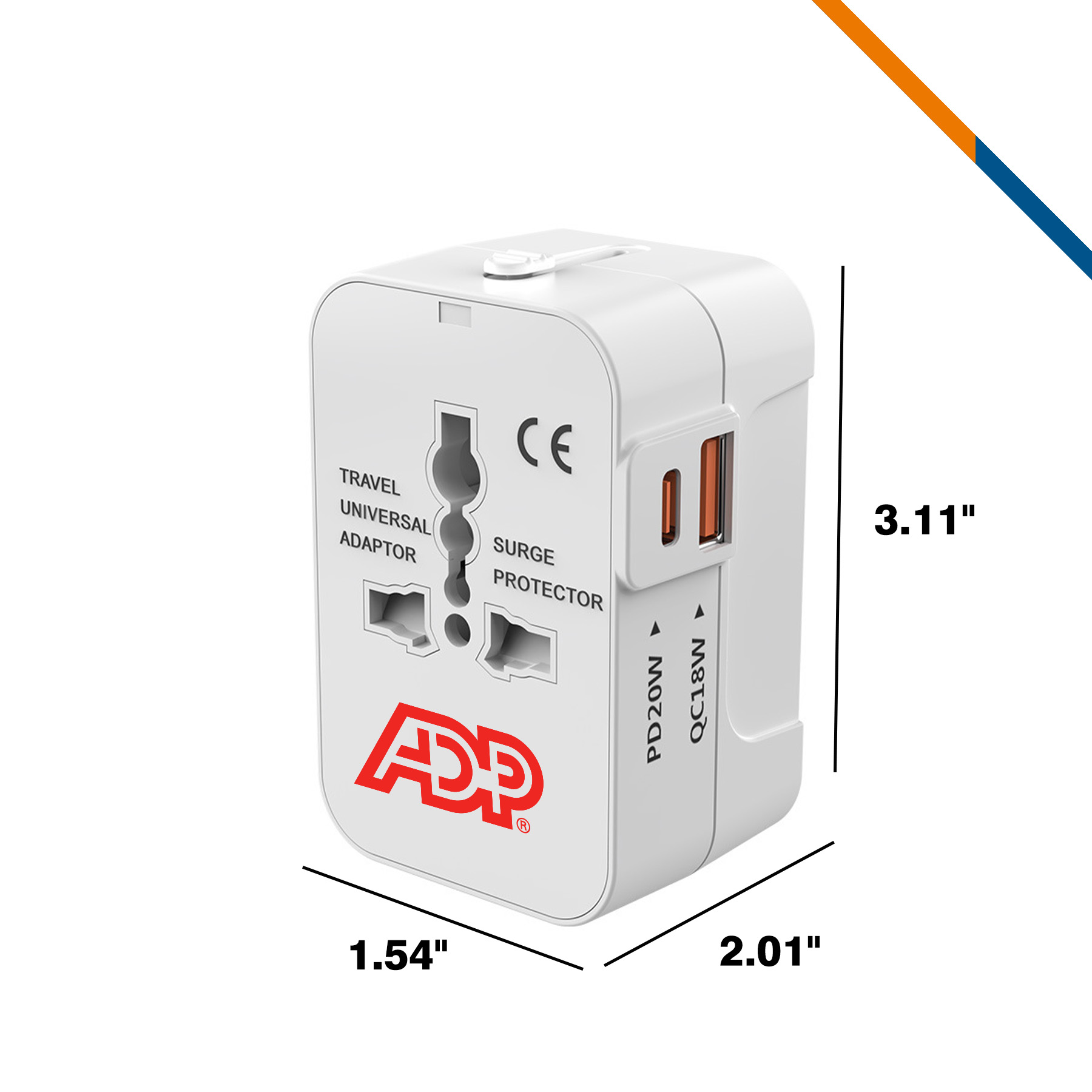 Abner Universal Travel Adapter 5