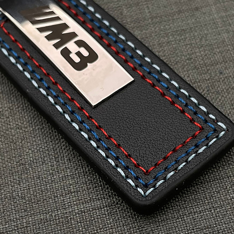 Custom Shape Leatherette Key Tag 9