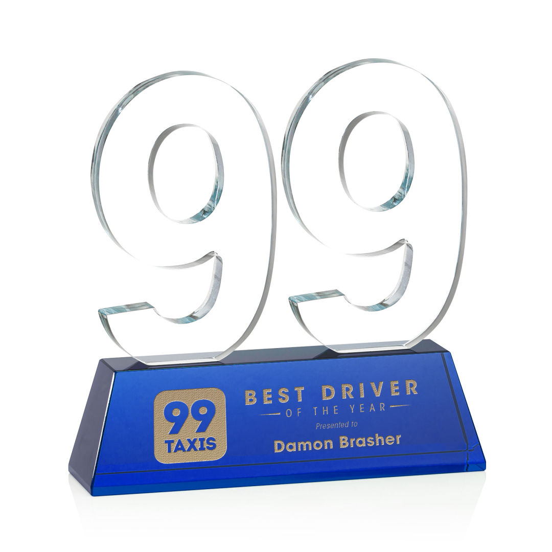 Milestone Optical Award - Blue 7