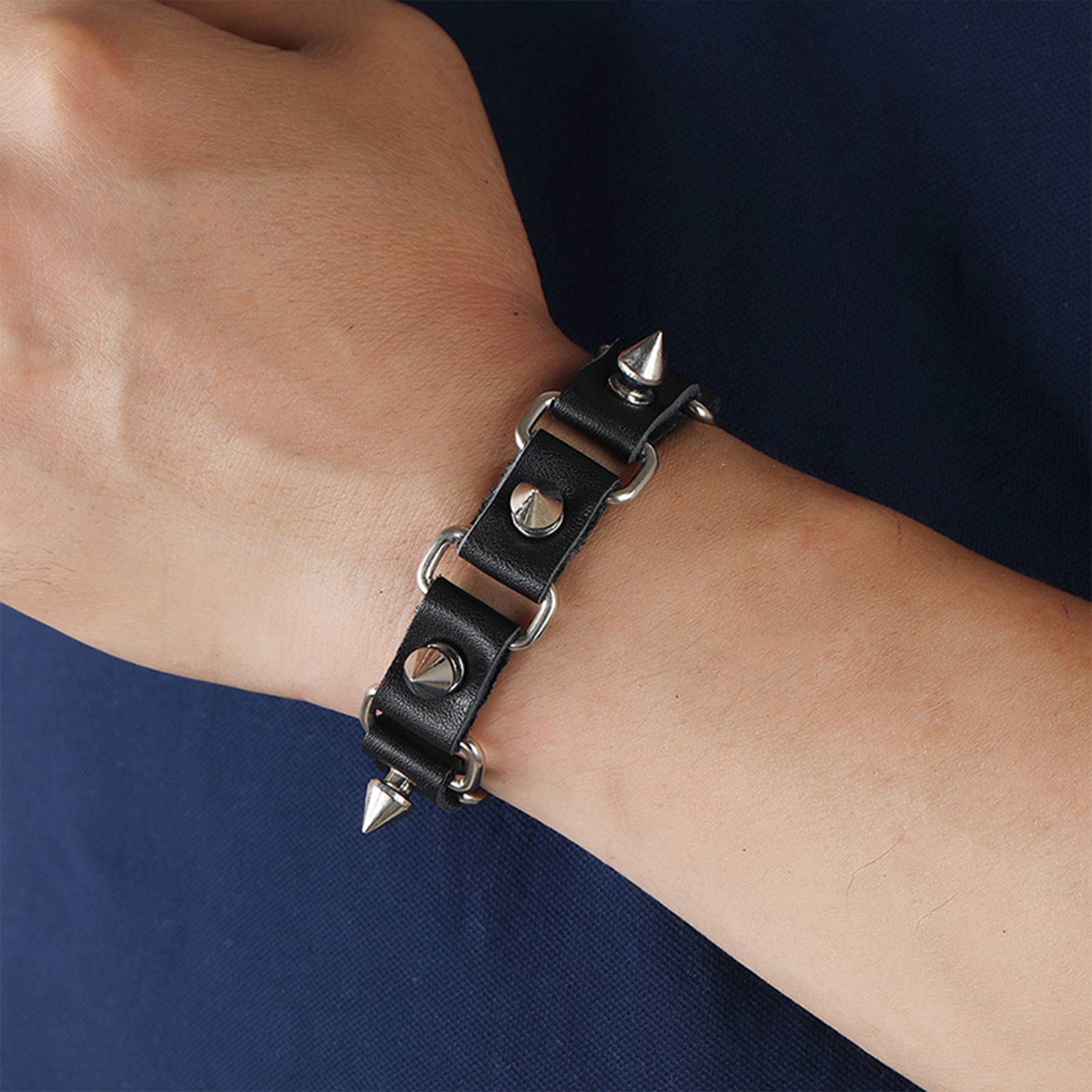 PU Punk statement accessory bracelet 2