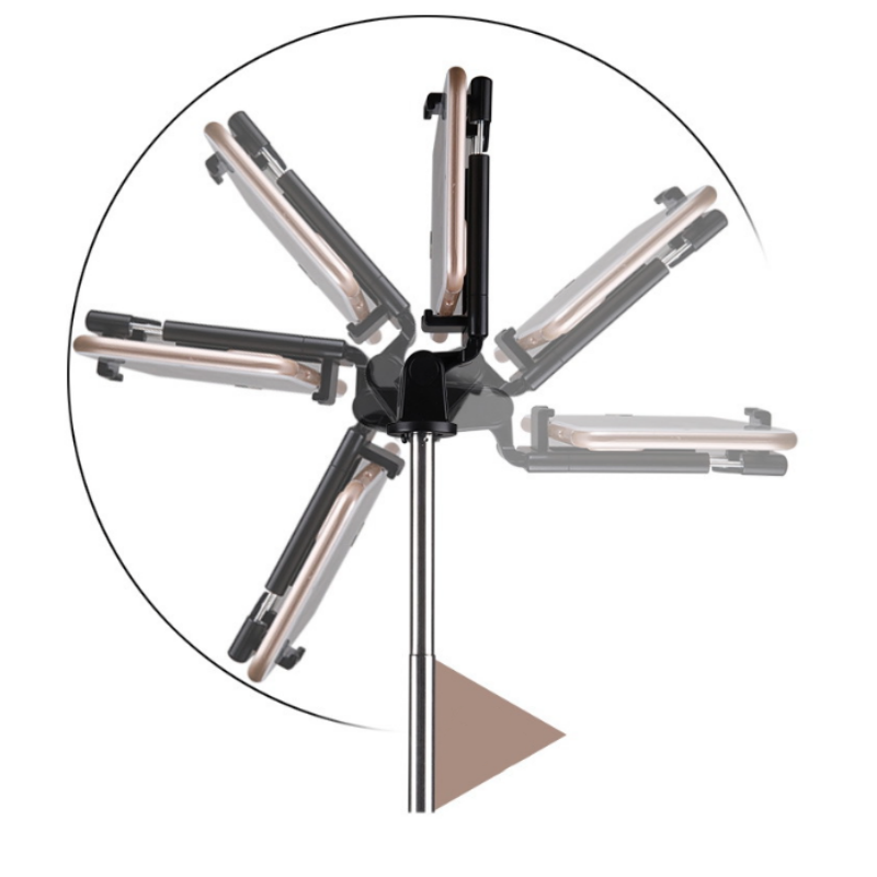 Retractable Tripod Selfie Stick with Bluetooth 4