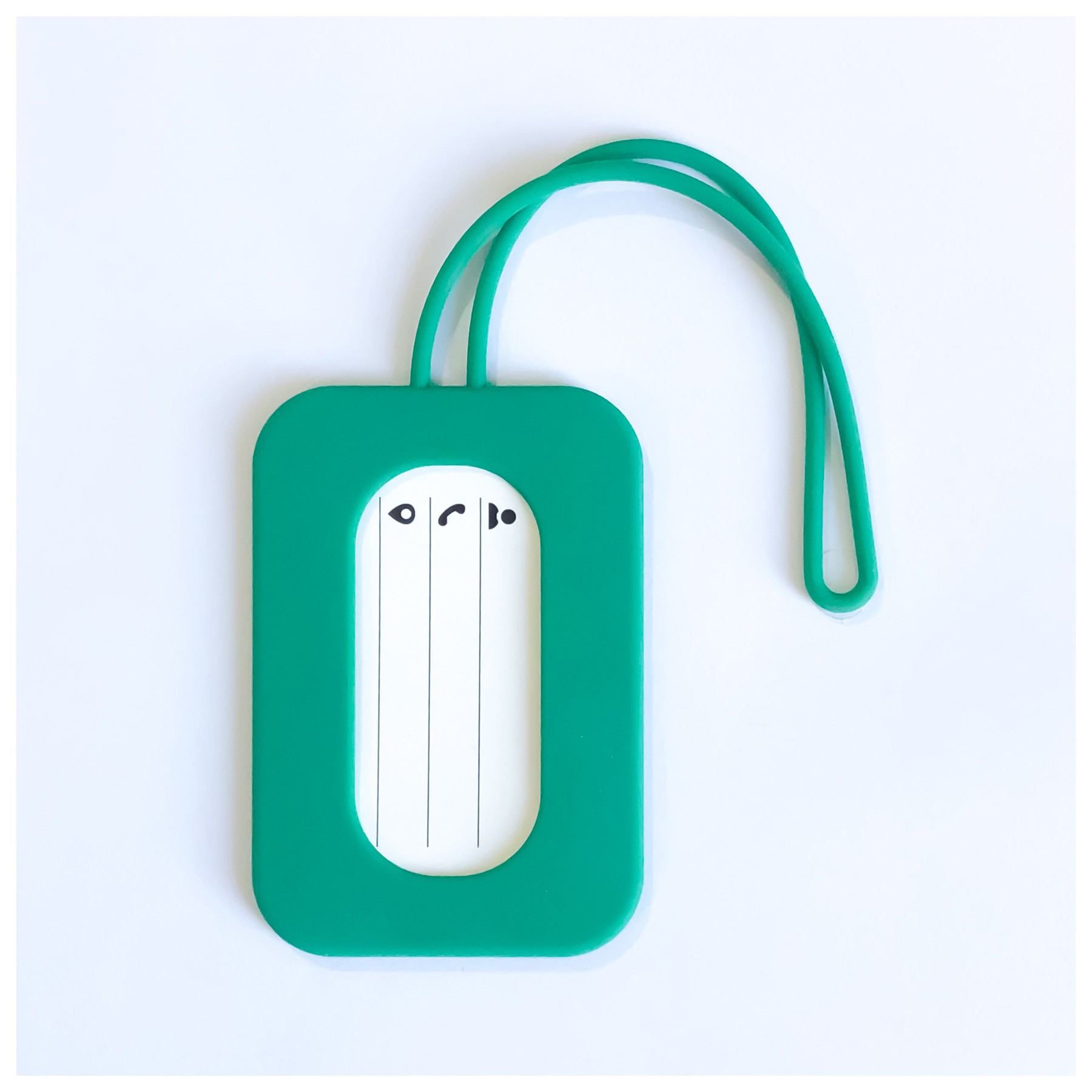 Silicone Luggage Tag 3