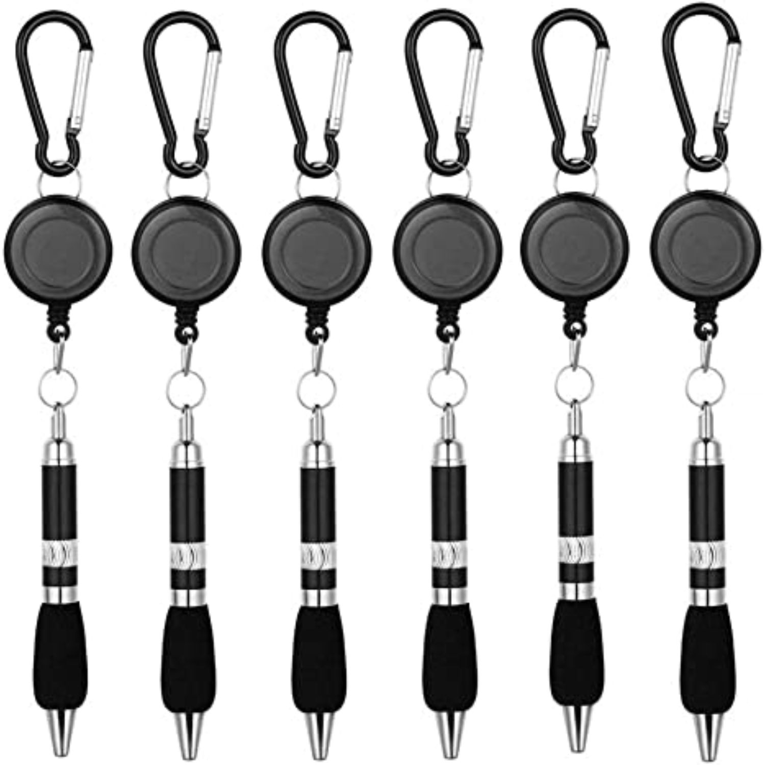 iTAGL Smart NFC Digital Business Carabiner Badge Reel Pen