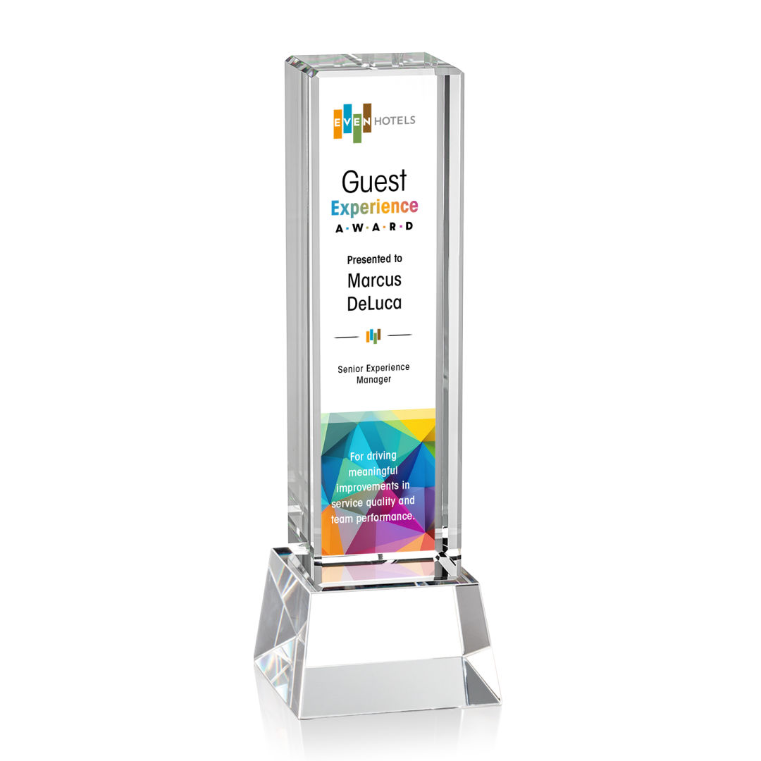 Robson VividPrint™ Award on Base - Clear 10