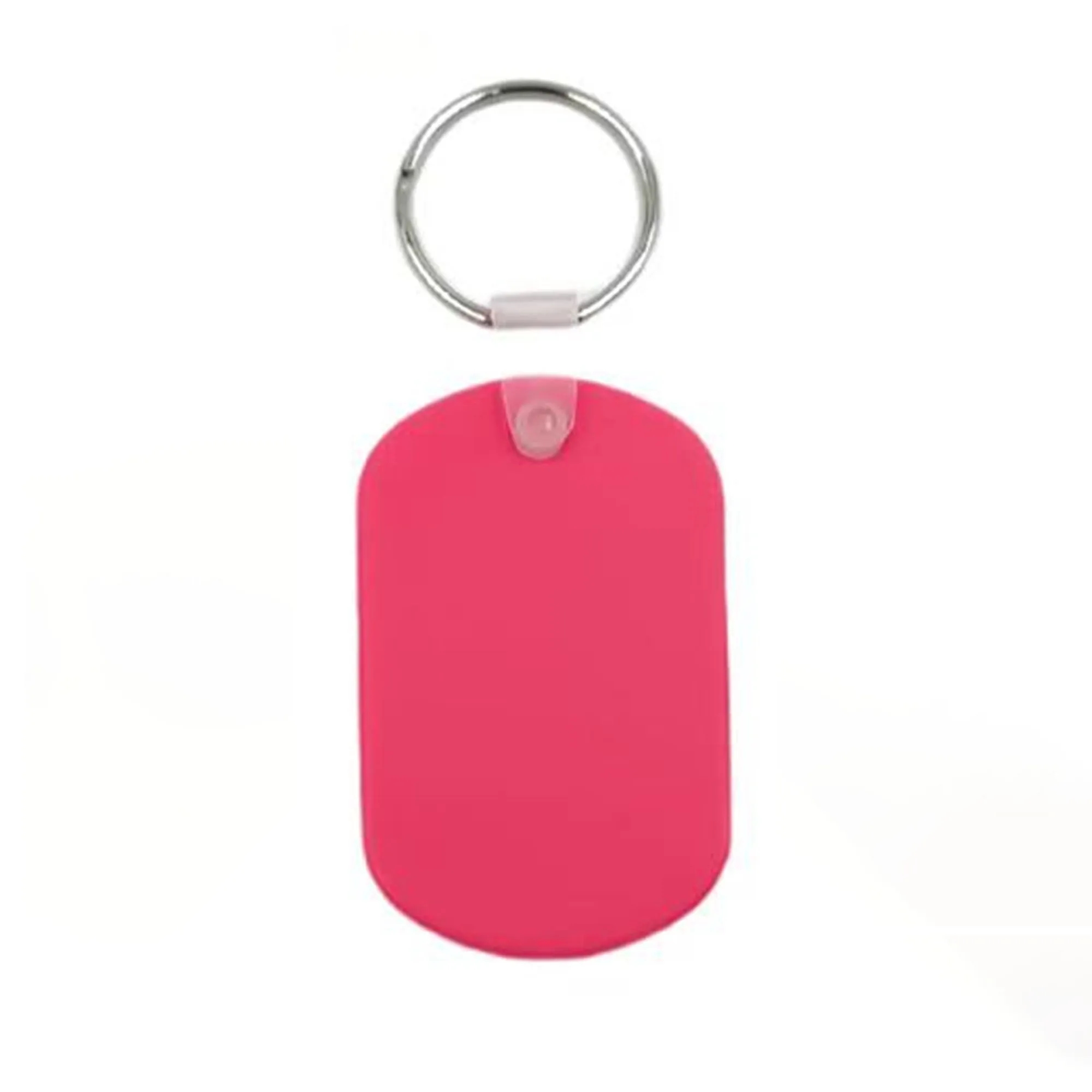Keychain Soft Plastic Dog Pet Name Tag 7