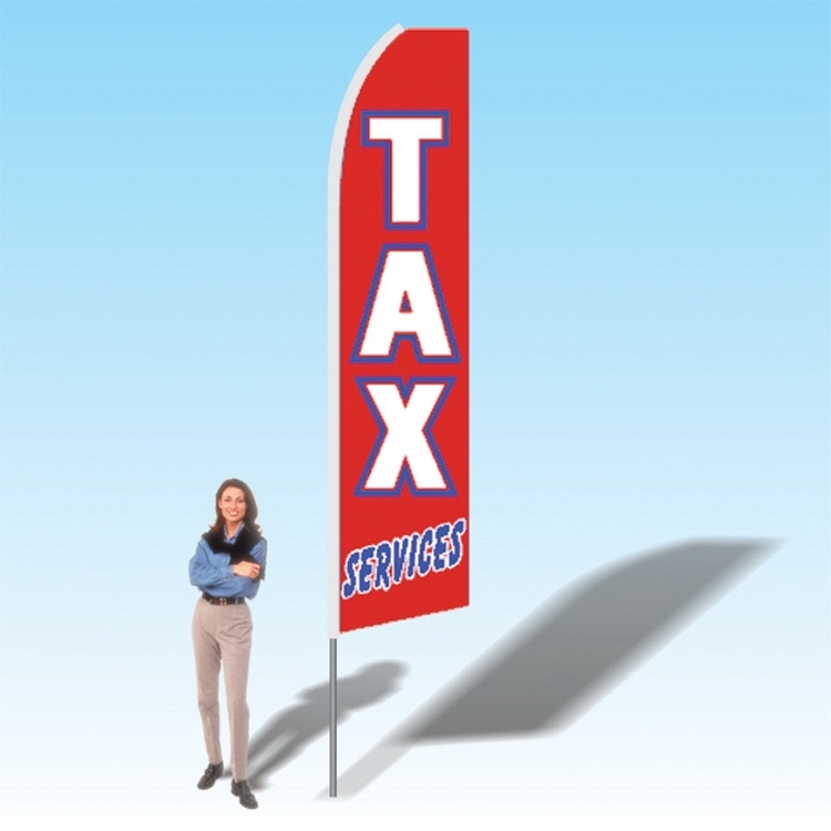 15FT Tax Services Advertising Banner Flag 2