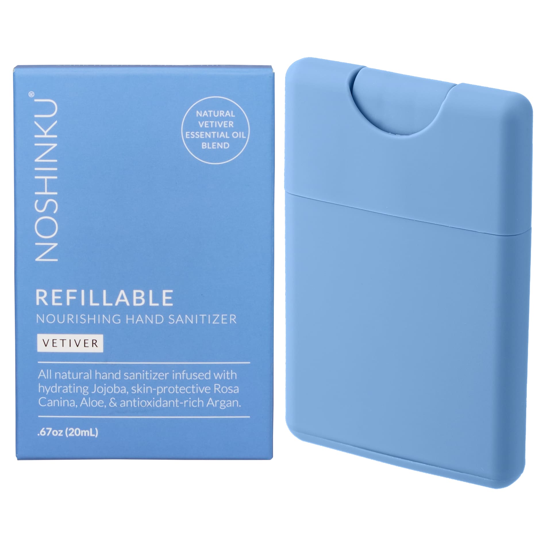 0.67oz Noshinku Refillable Pocket Hand Sanitizer 142