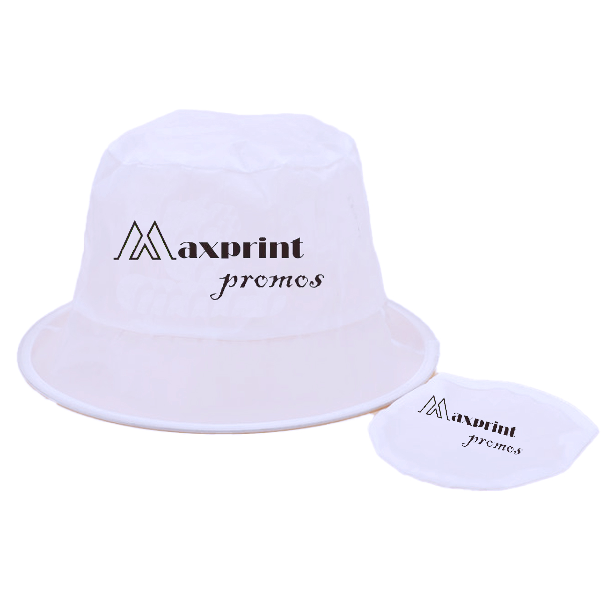 Eco-Friendly Foldable Polyester Bucket Hat with Pouch 2