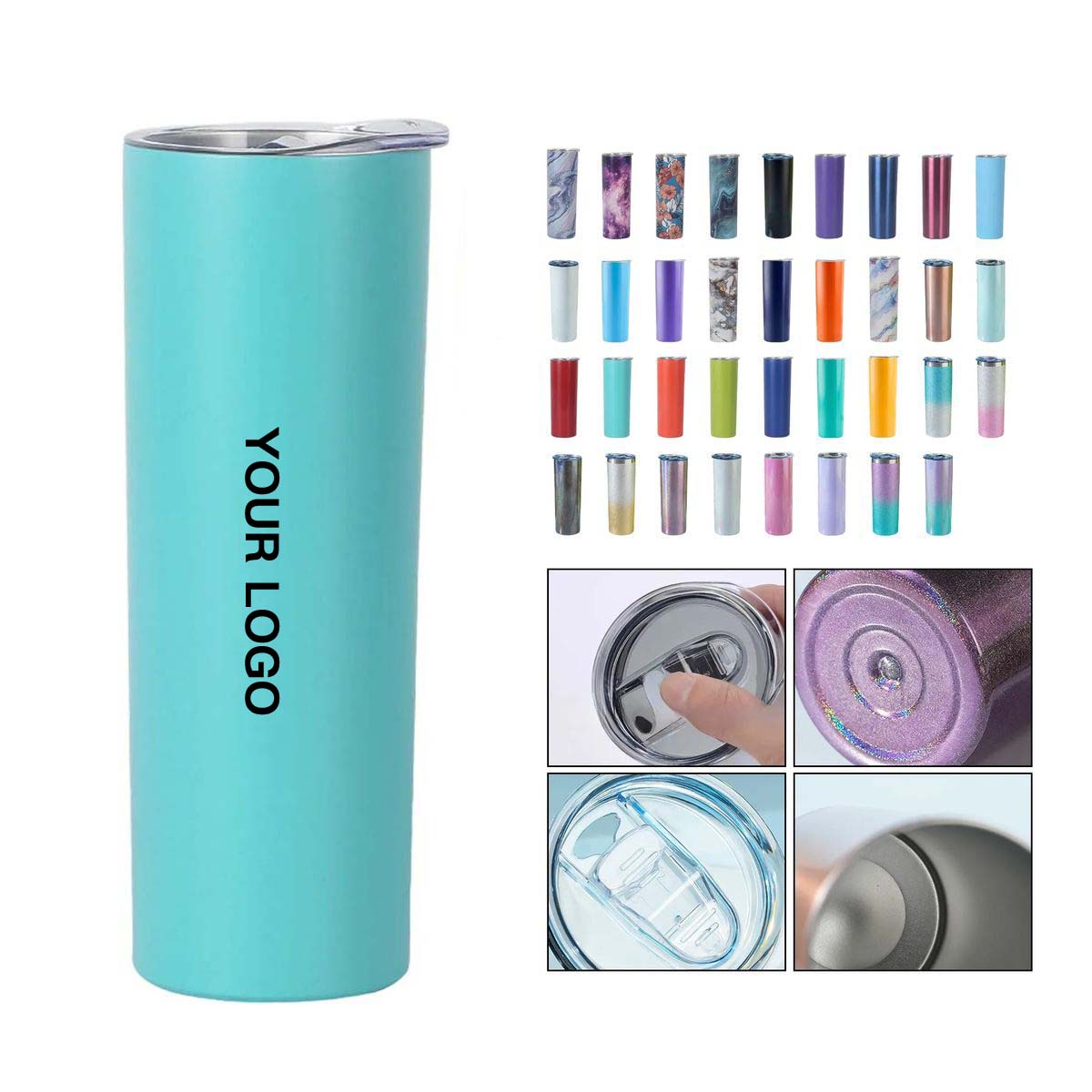 20oz Stainless Steel Insulated Tumbler for Hot and Cold 39
