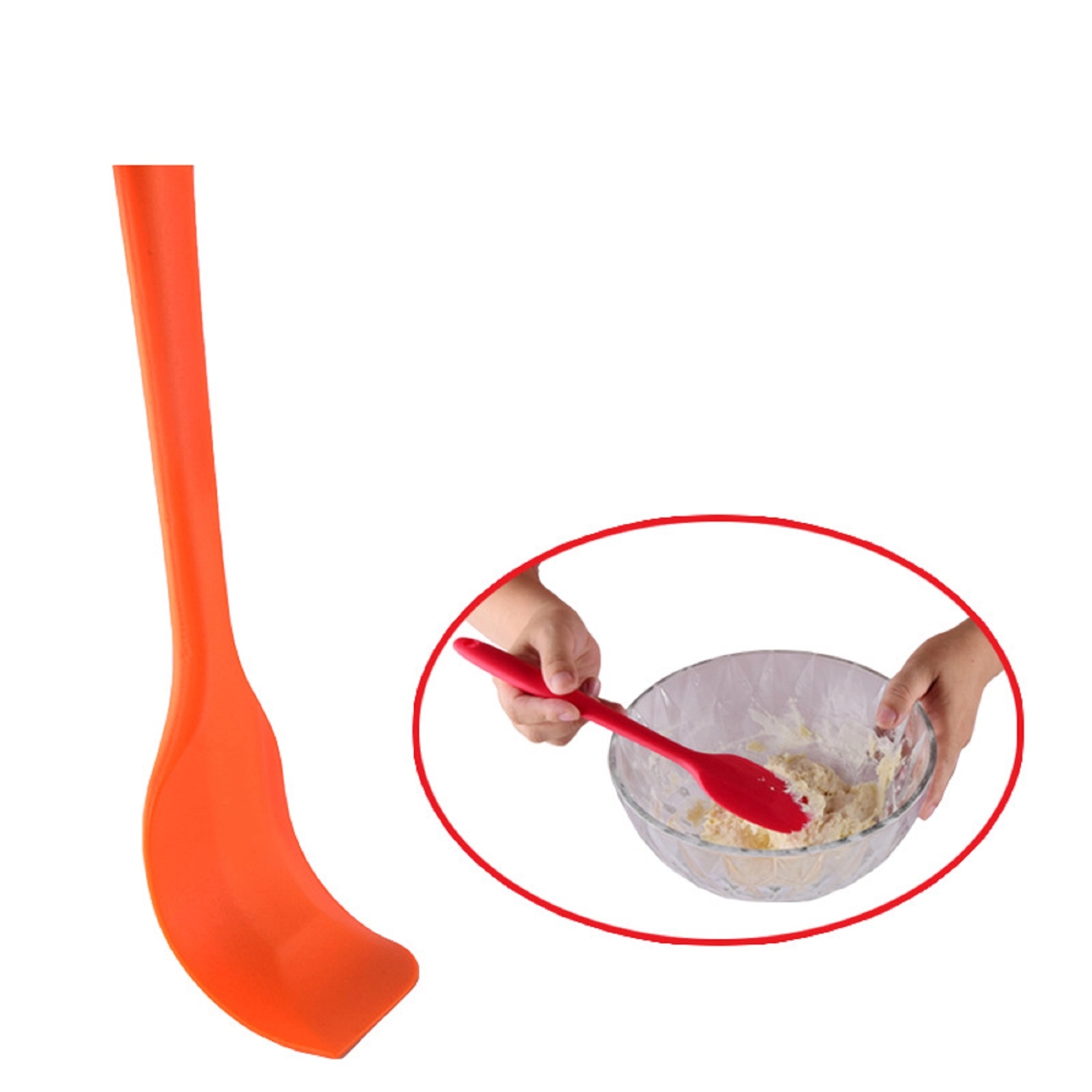 Silicone Baking Cake Spatula 7
