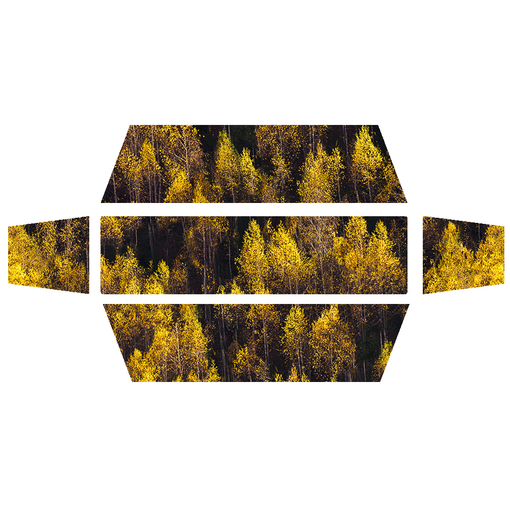 10' X 6' Rectangular Table Cover - Full Bleed Printing 21