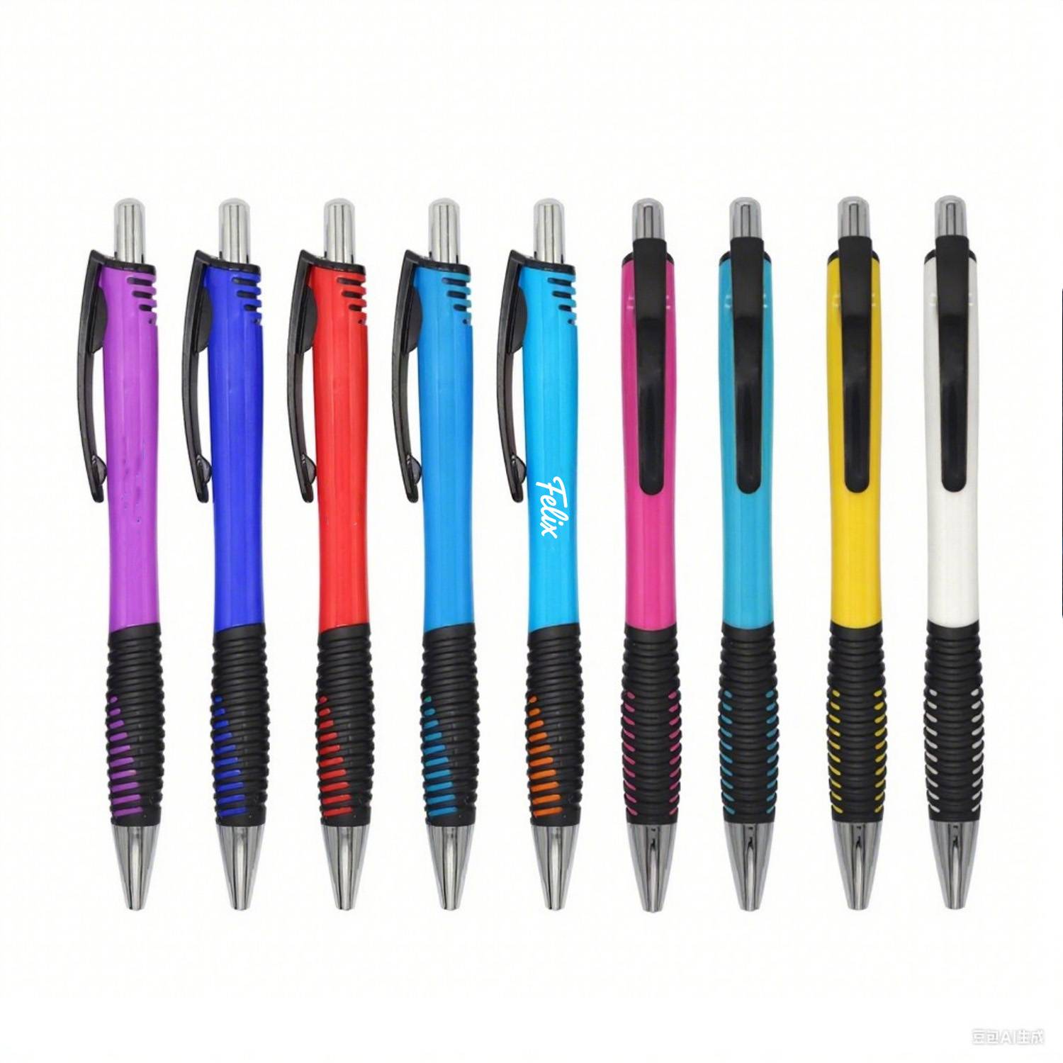 Retractable Plastic Ballpoint Pen 1
