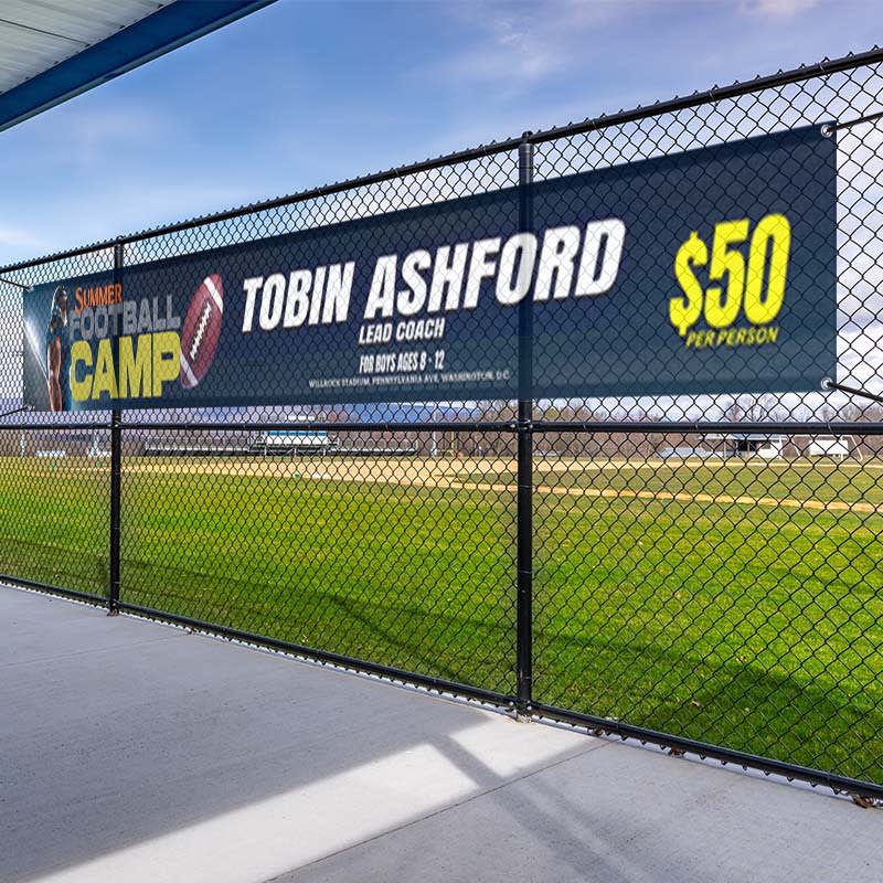 Custom 3' X 25' Mesh Banners 7