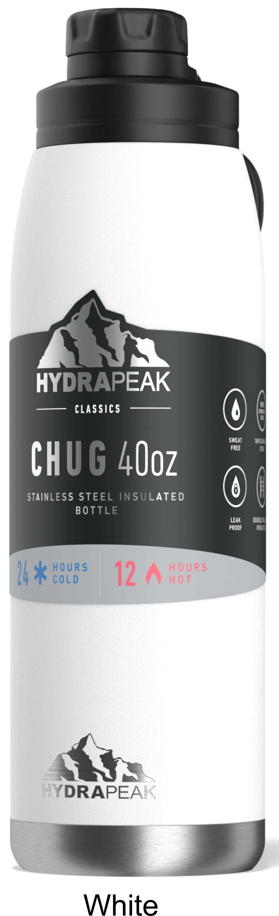 40 Oz. Hydrapeak Water Bottle LIFETIME WARRANTY! 8