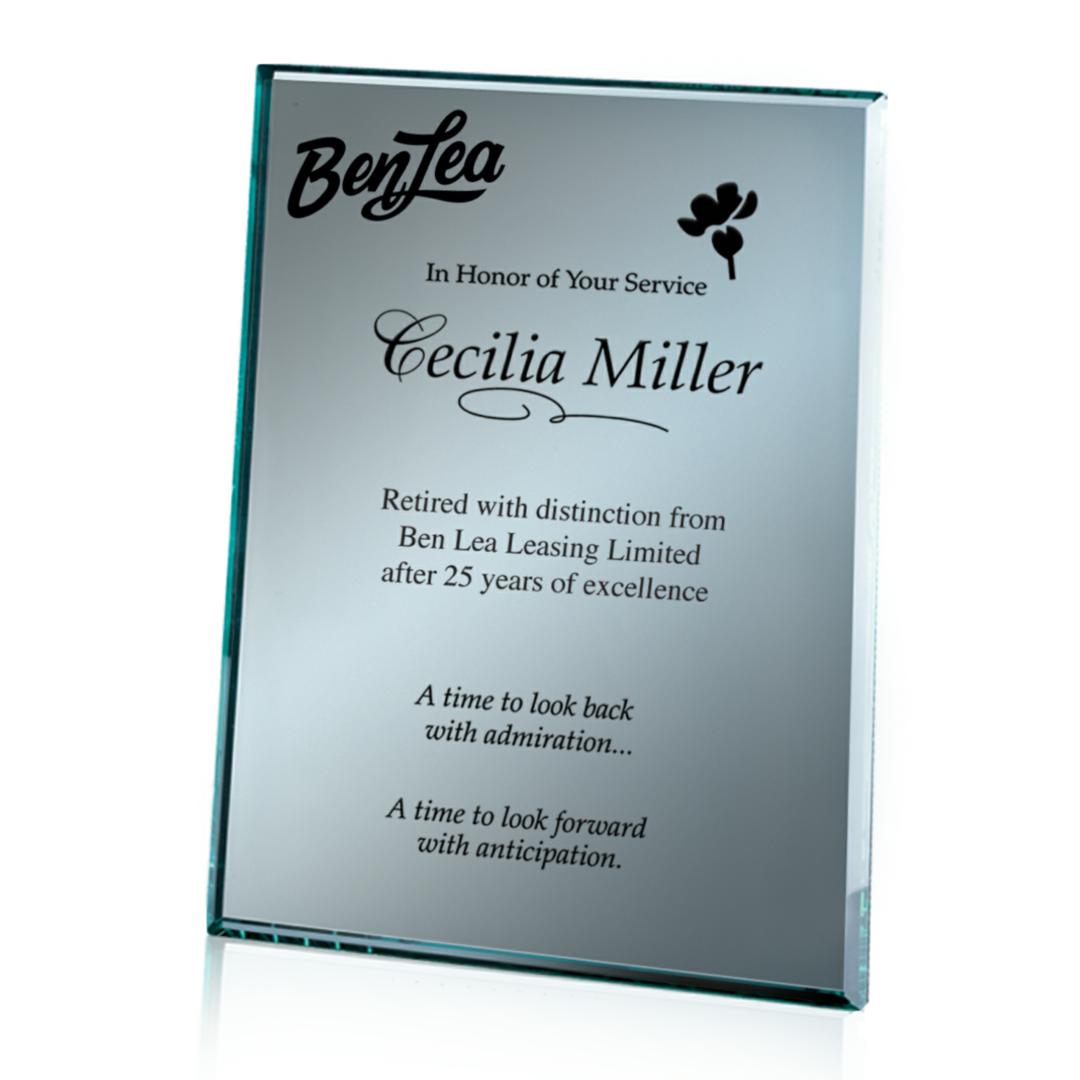 Mirror Plaque - Silver 4