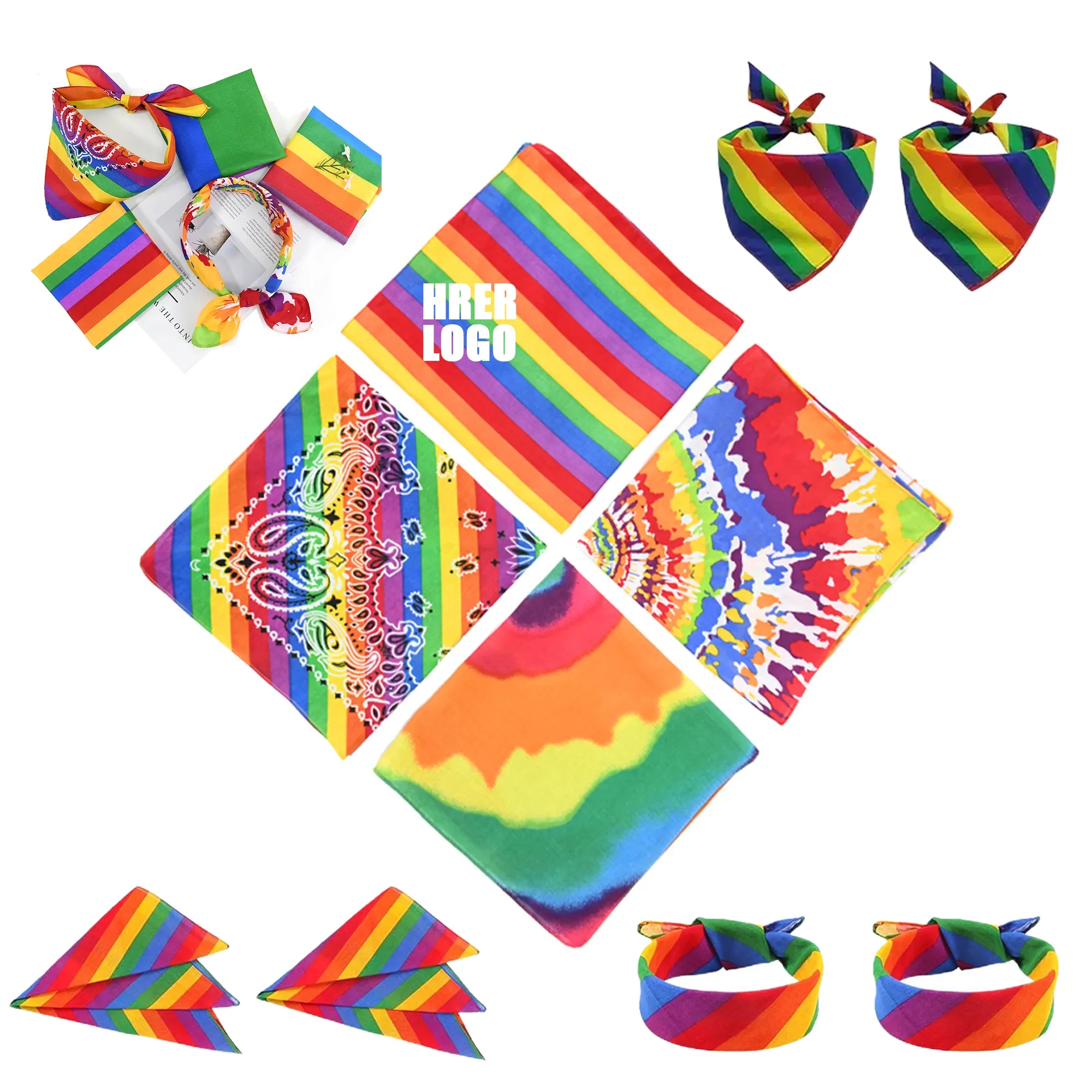 Rainbow Bandana 5