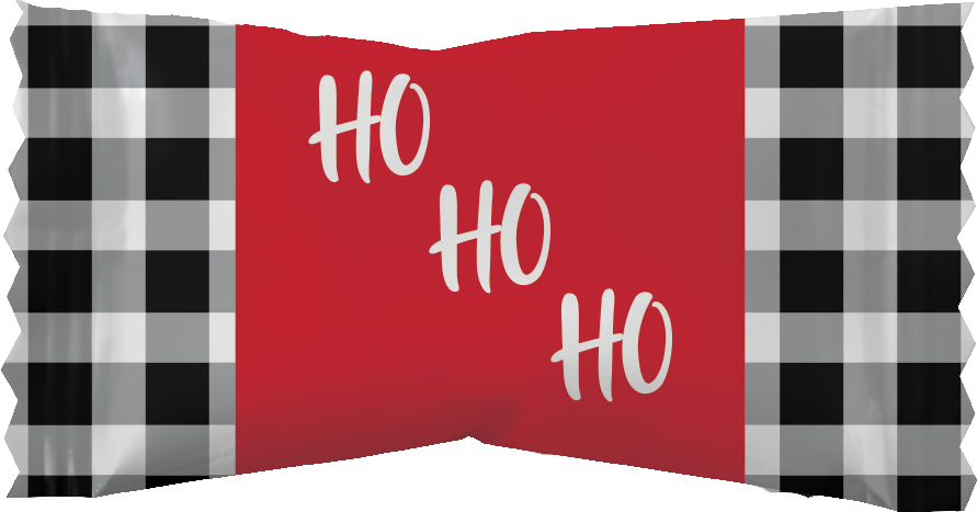 Hard Cinnamon Balls in a Santa Wrapper 2