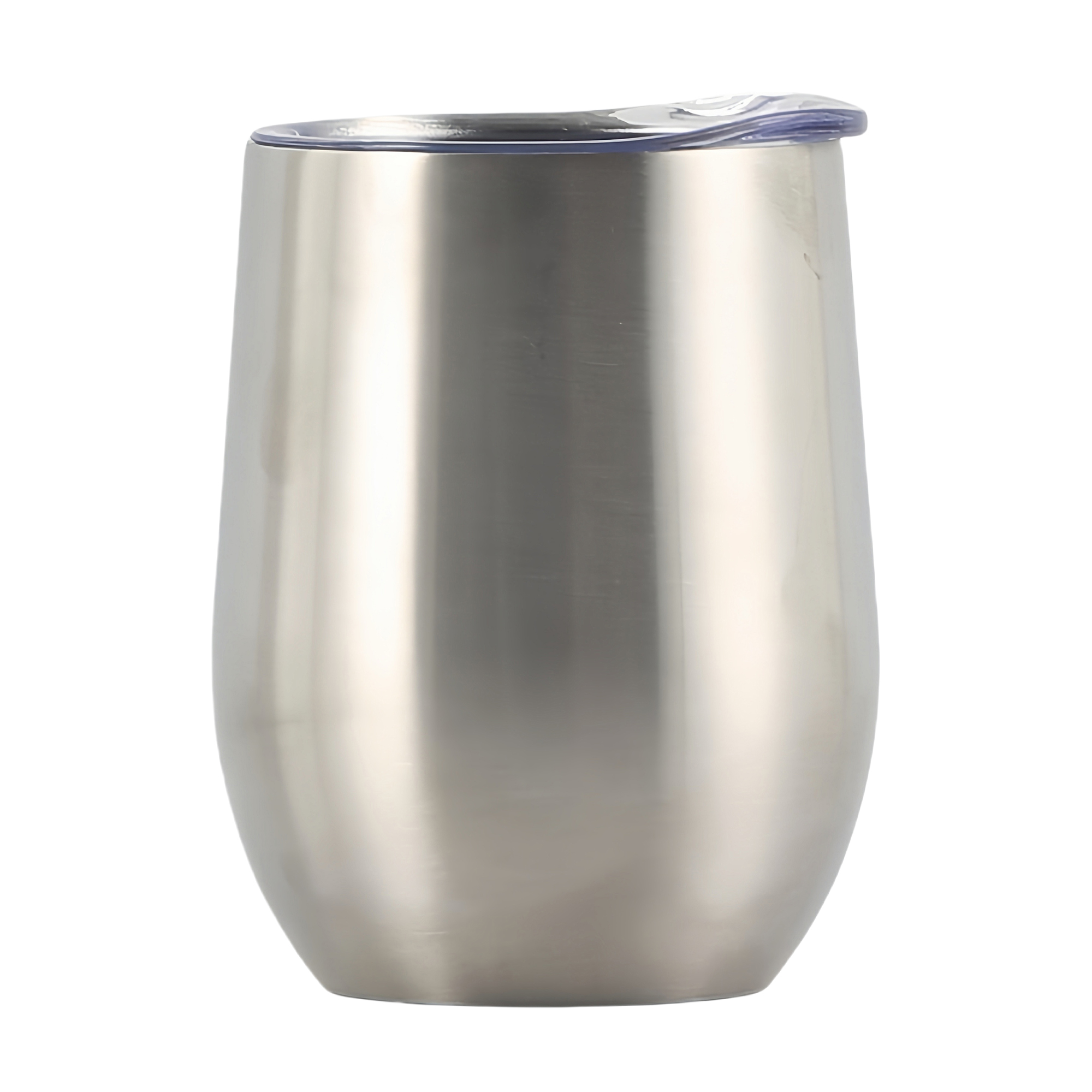12oz Vacuum Insulated Stainless Steel U-Shaped Tumbler Wine Cup with Eggshell Finish 8