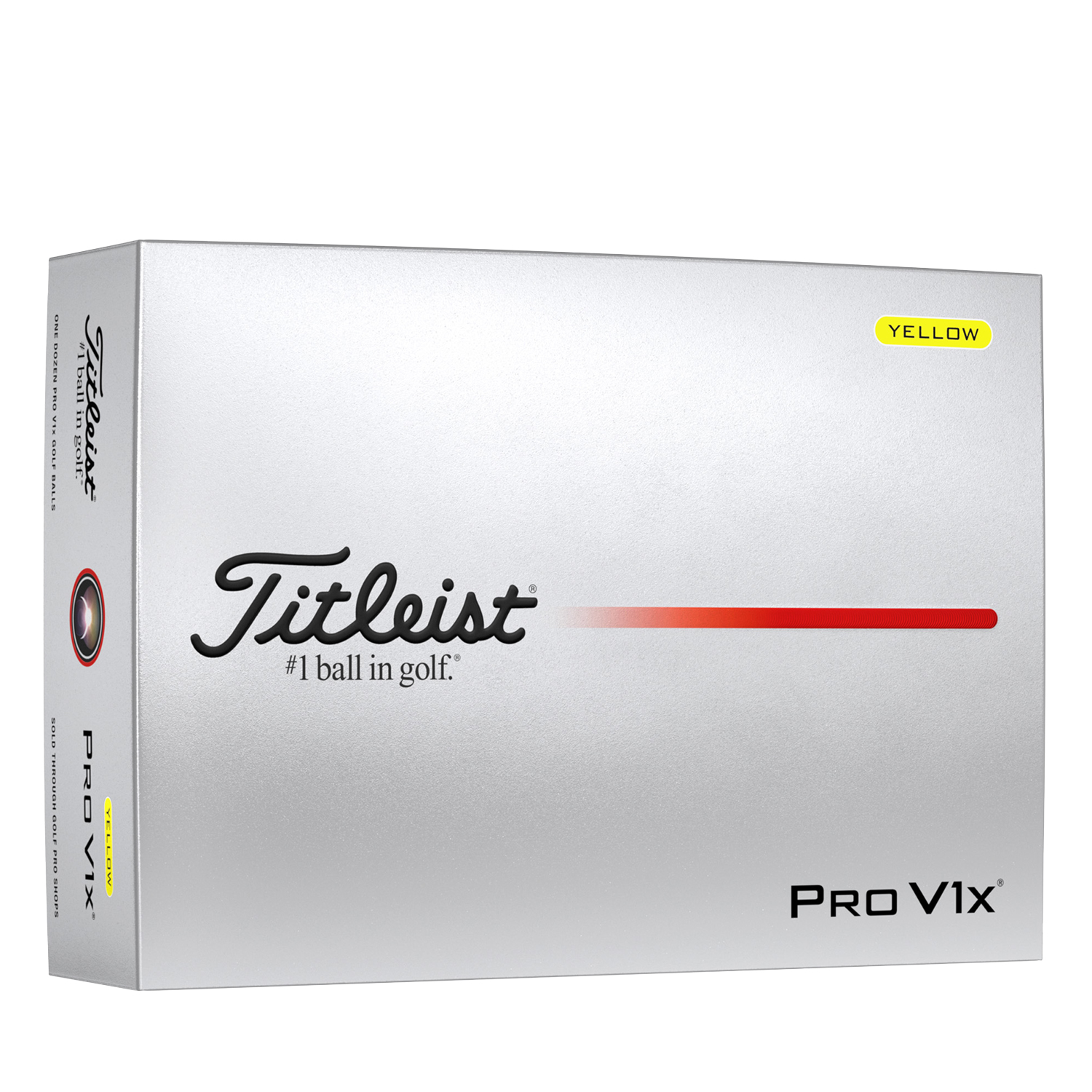 Titleist Pro V1x Yellow Golf Balls 5