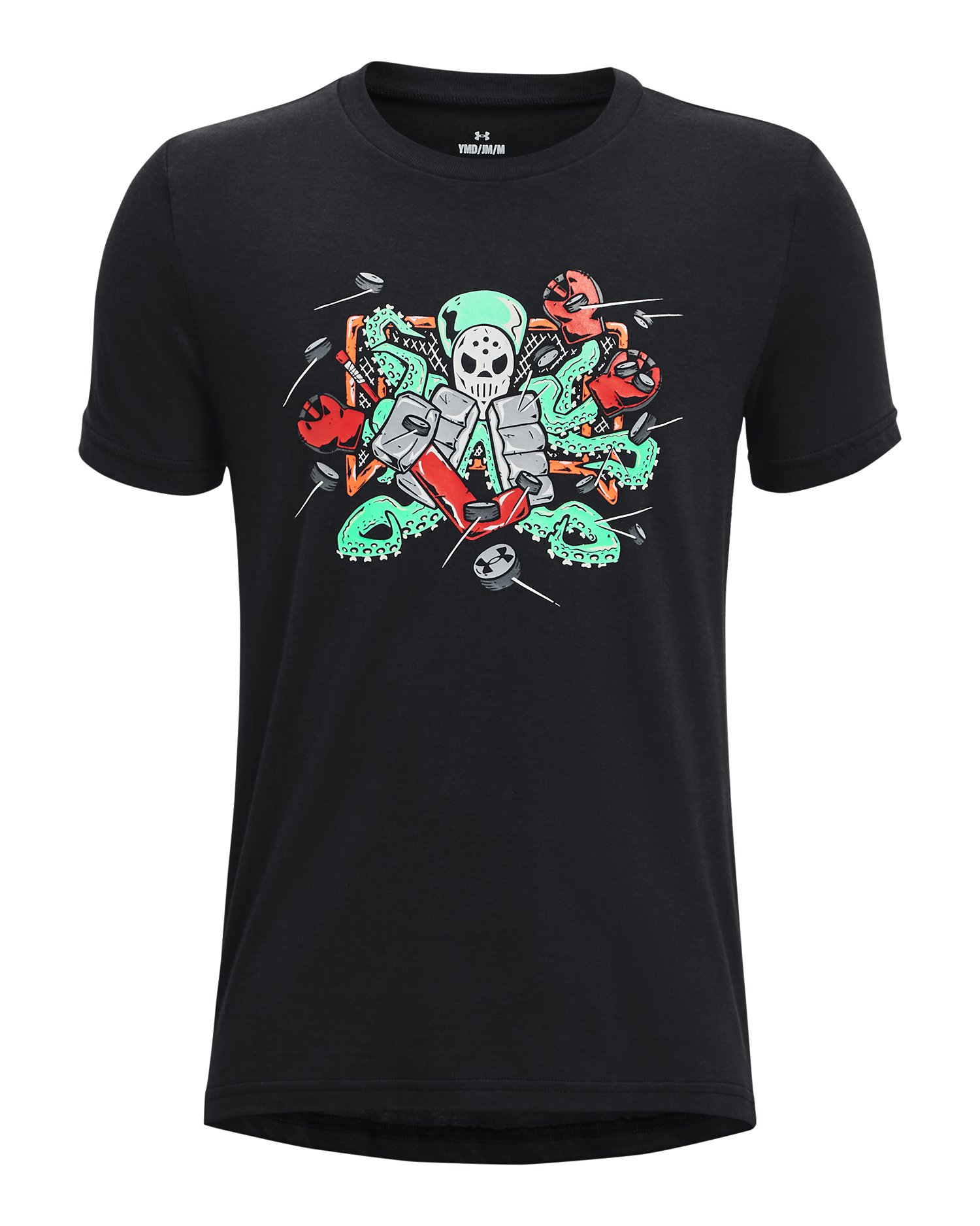 Boys' UA Octogoalie Hockey Short Sleeve  4