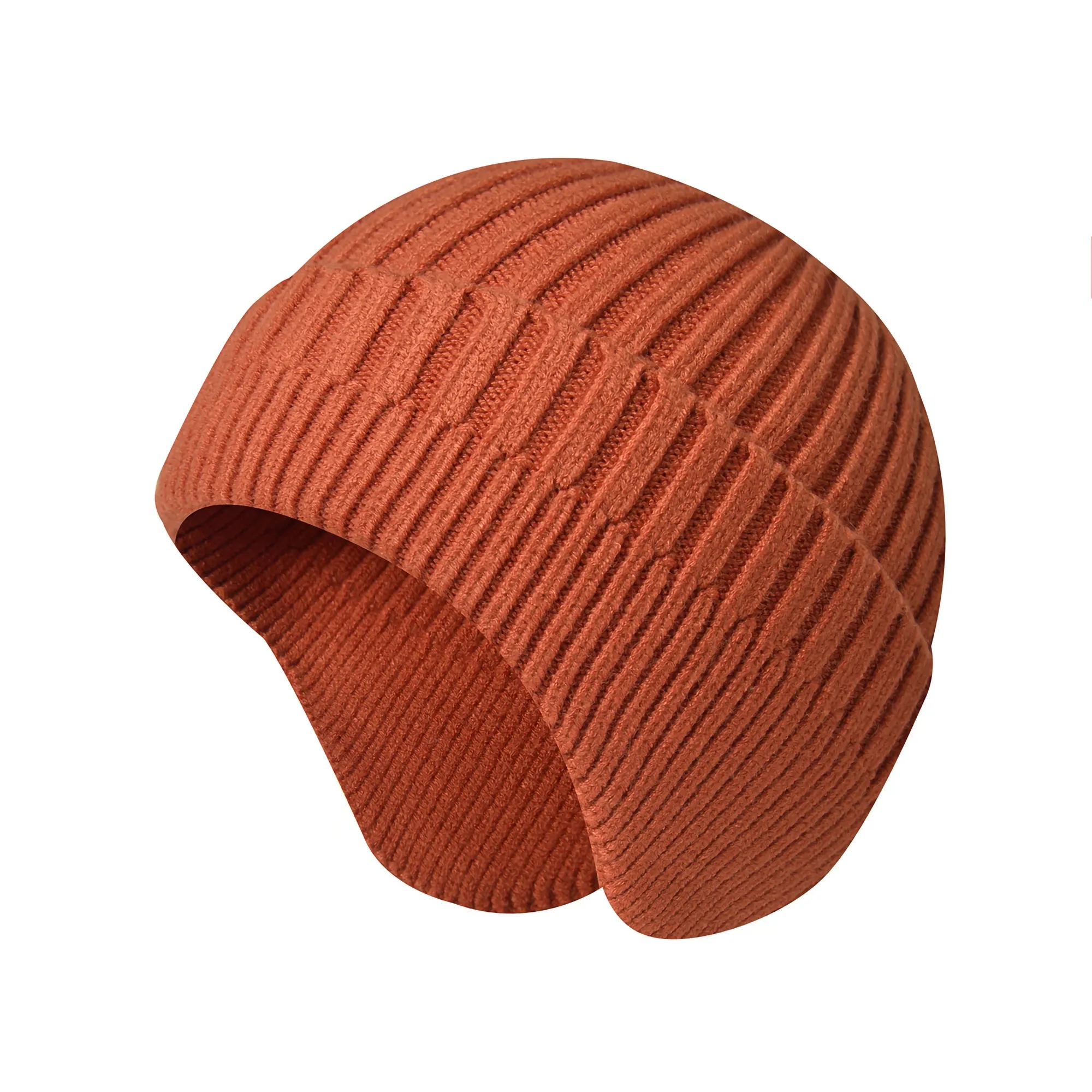 MOQ 100PCS Stocking Caps with Ears Warm Hat 12