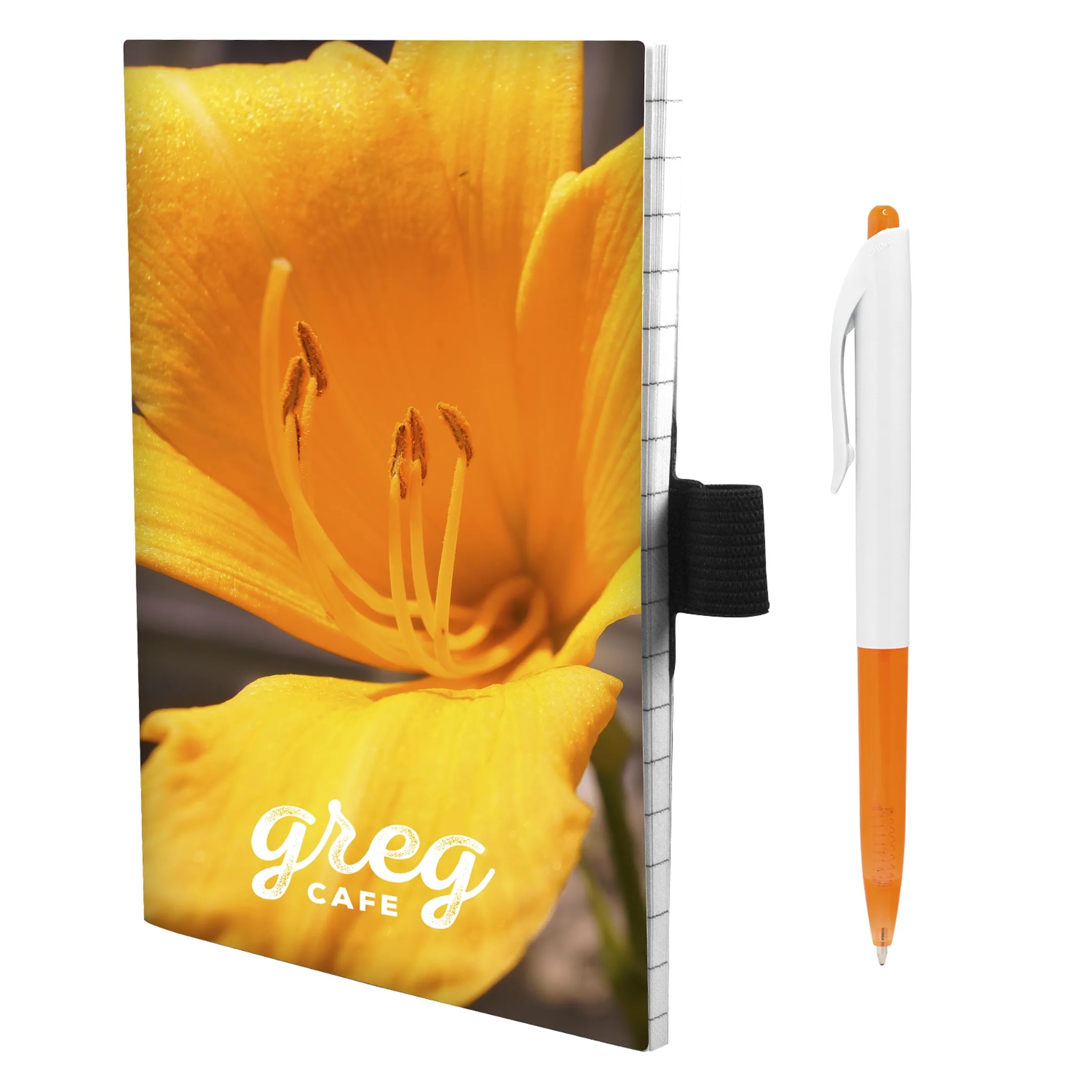 4" x 6" Perfect Paper Cover Notebook with Pen 20
