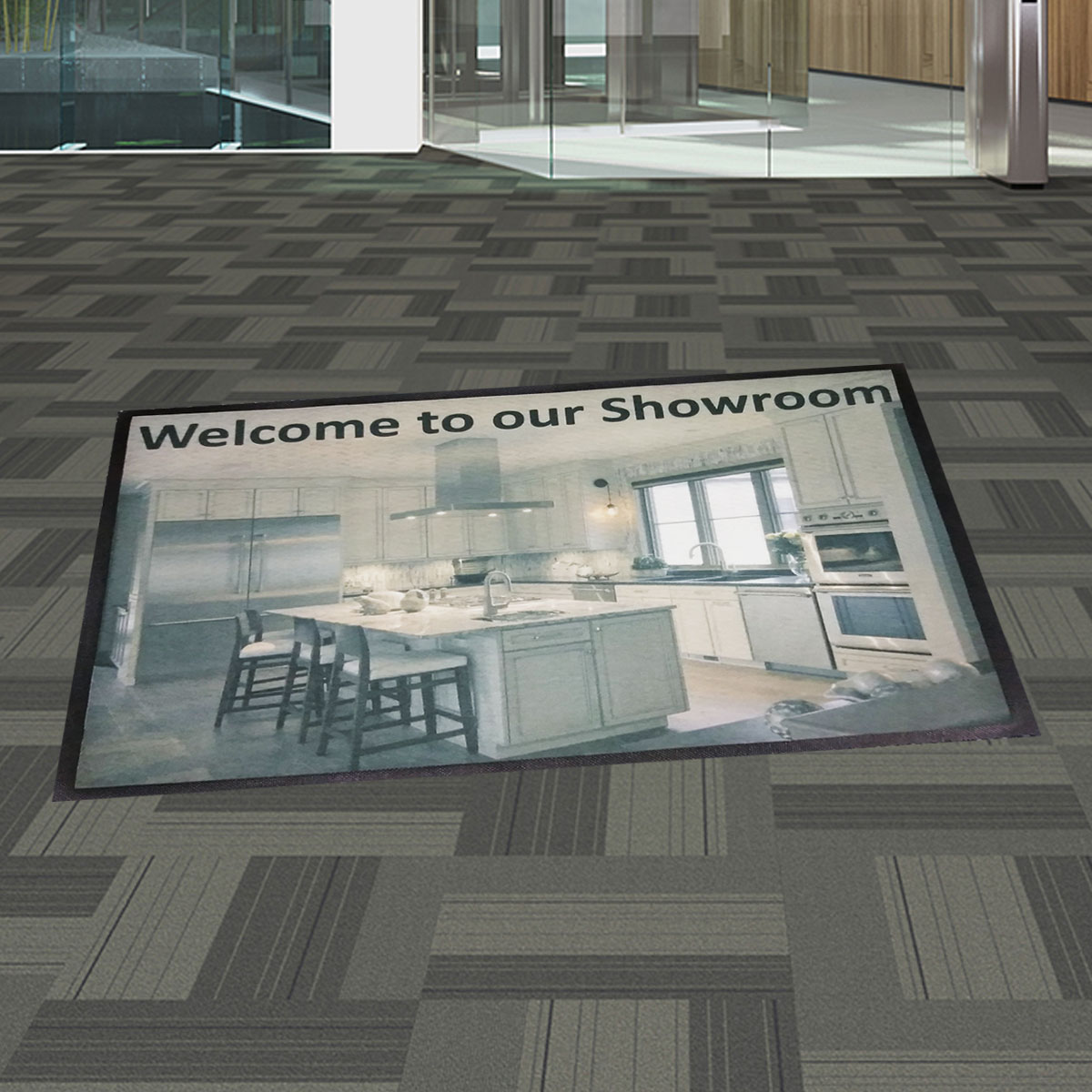 3' x 5' Point Of Purchase Dye Sublimated Floor Mat 3