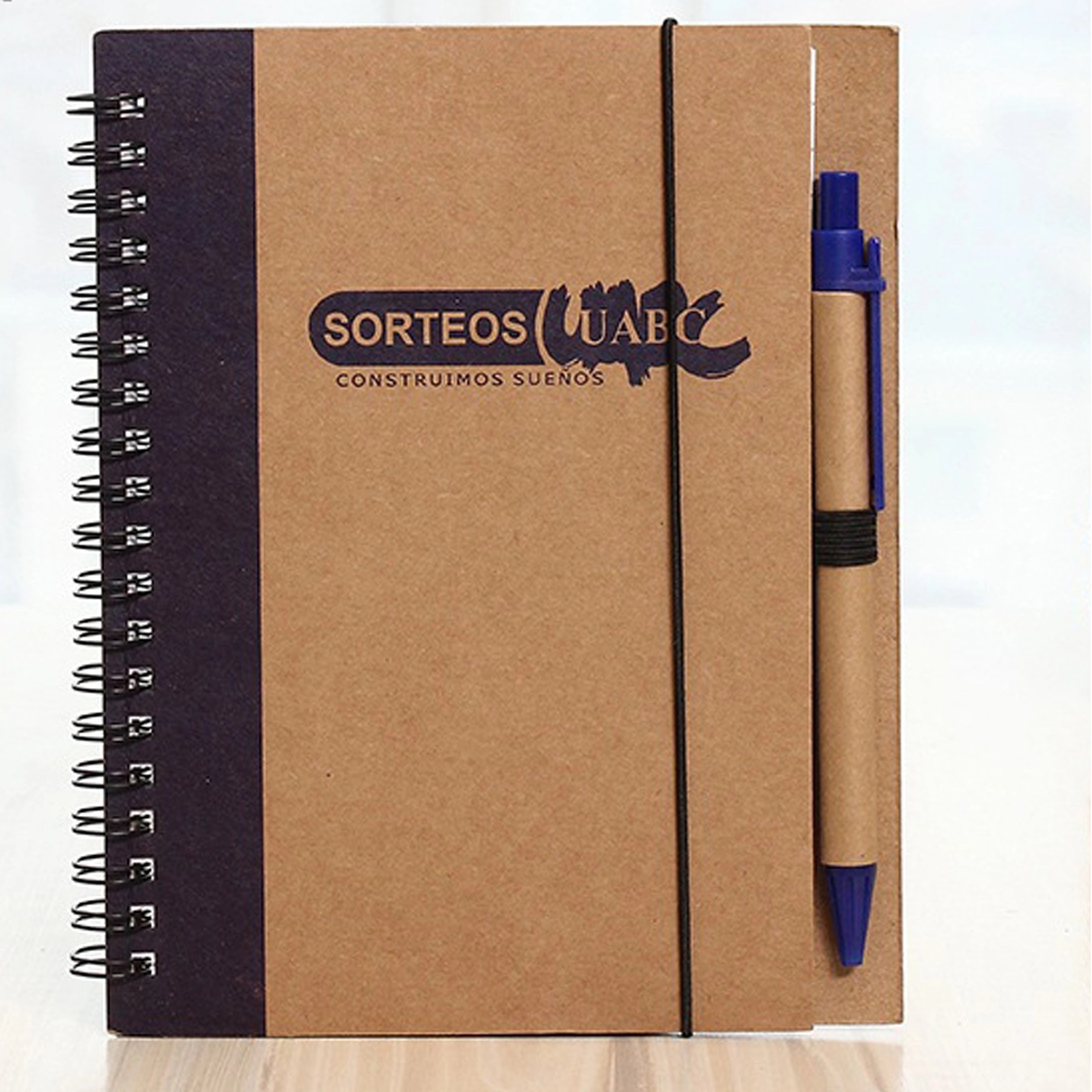 A5 Spiral Notebook with Pen 2