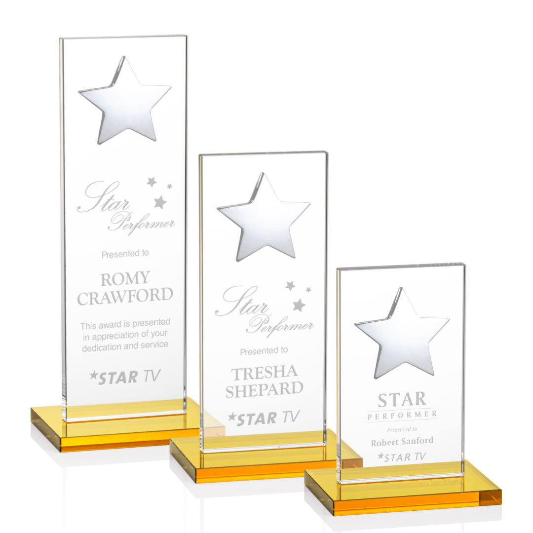 Dallas Star Award - Amber/Silver 4