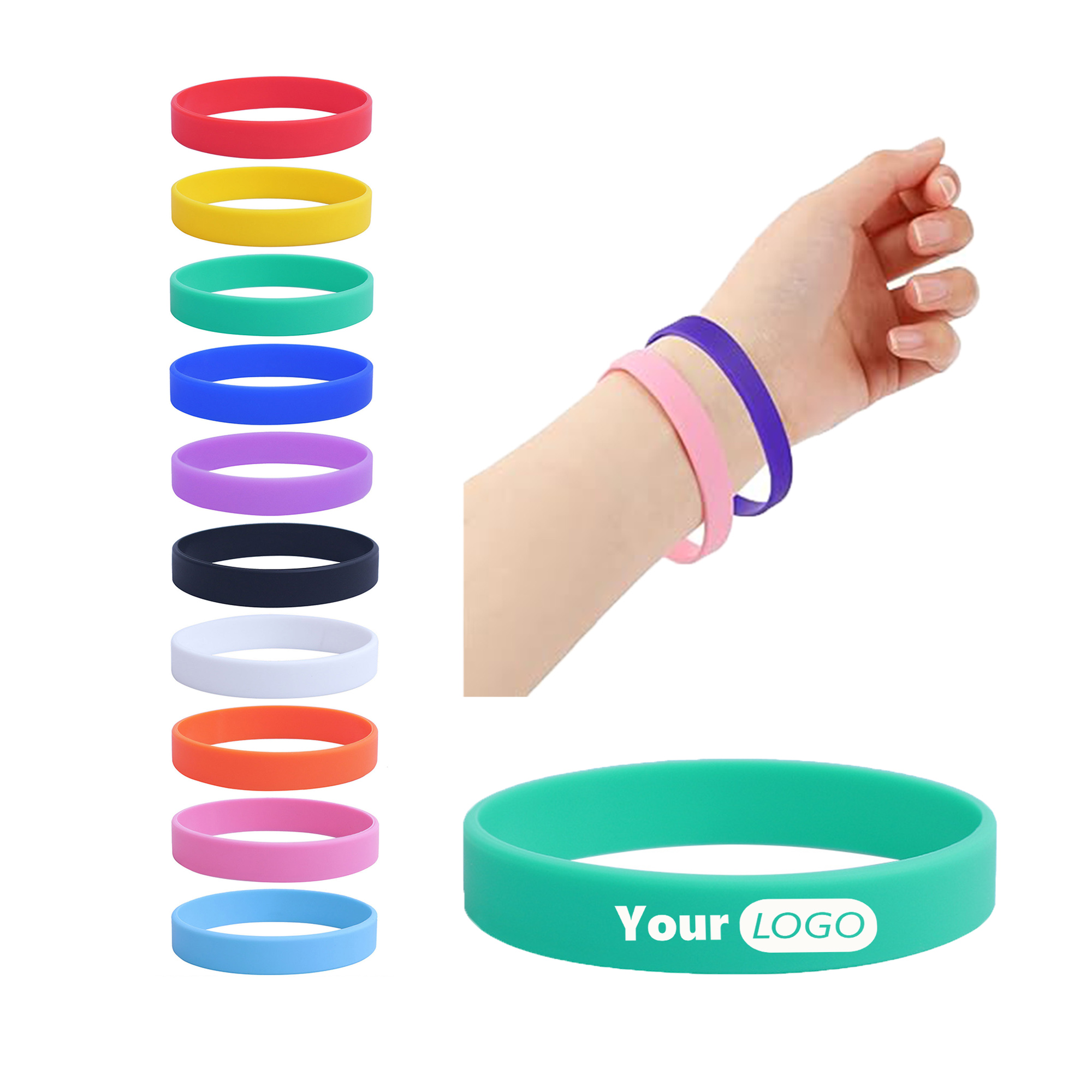 Silicone Wristband Minimum Order 50 3