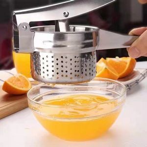Punched Cylinder Steel Juice Squeezer 13