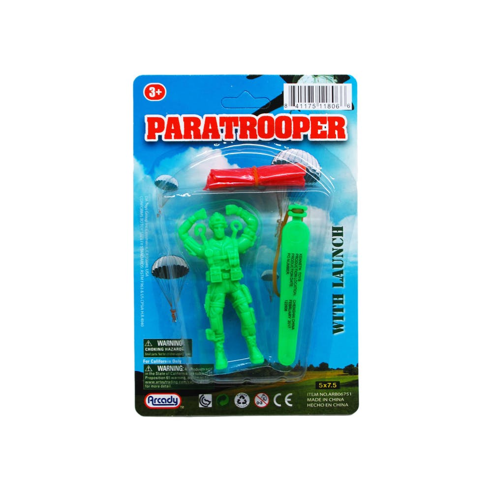 Paratrooper with Launcher 3.75" 1