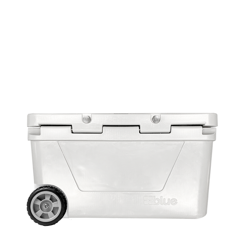 Blue Coolers 55 qt 5 Day Cooler with Wheels 10