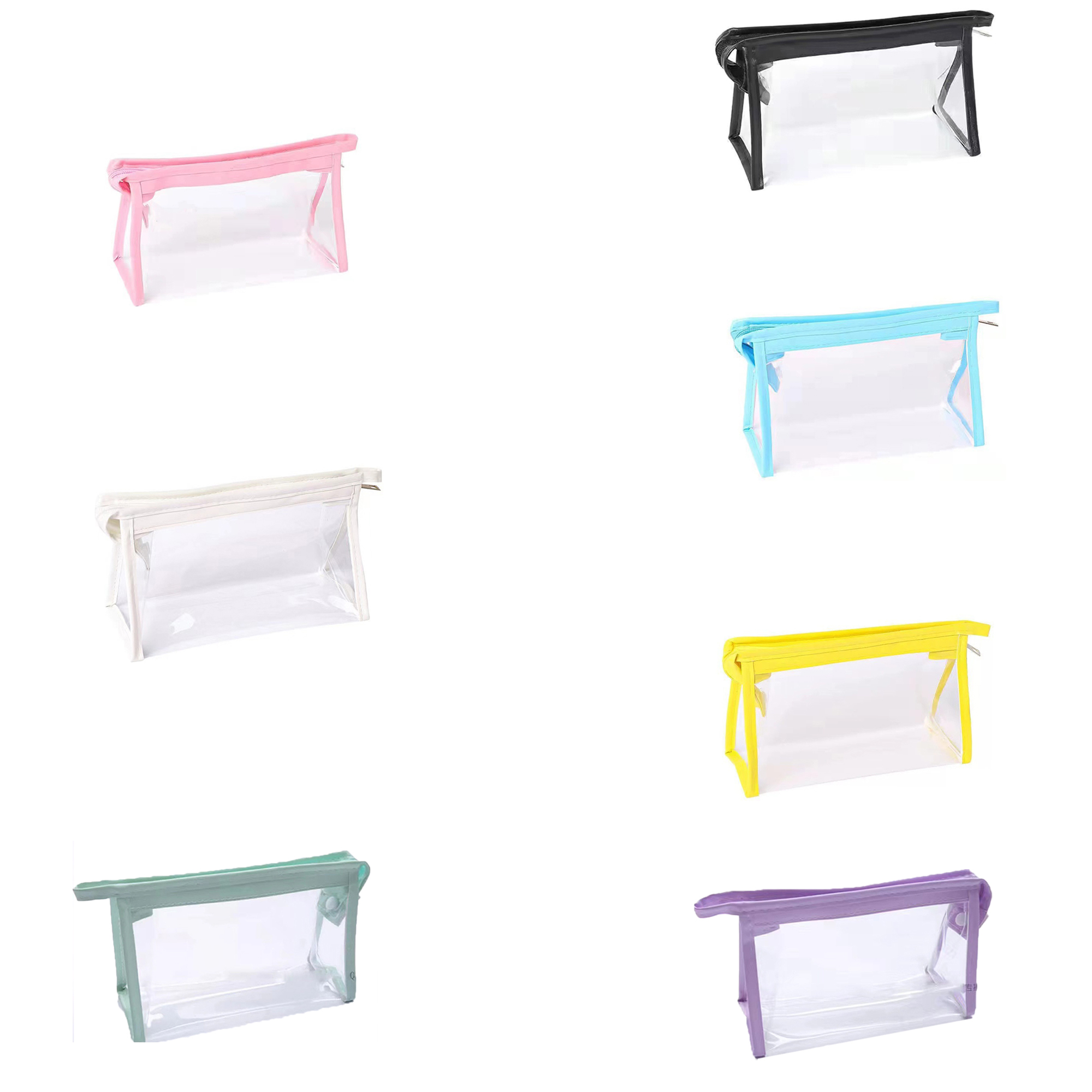 TPU Transparent Large Capacity Pen Makeup Bag 2