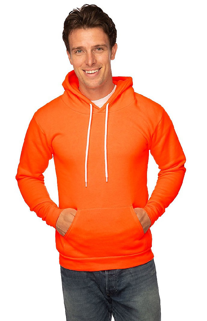Unisex Fashion Fleece Neon Pullover Hoodie 7