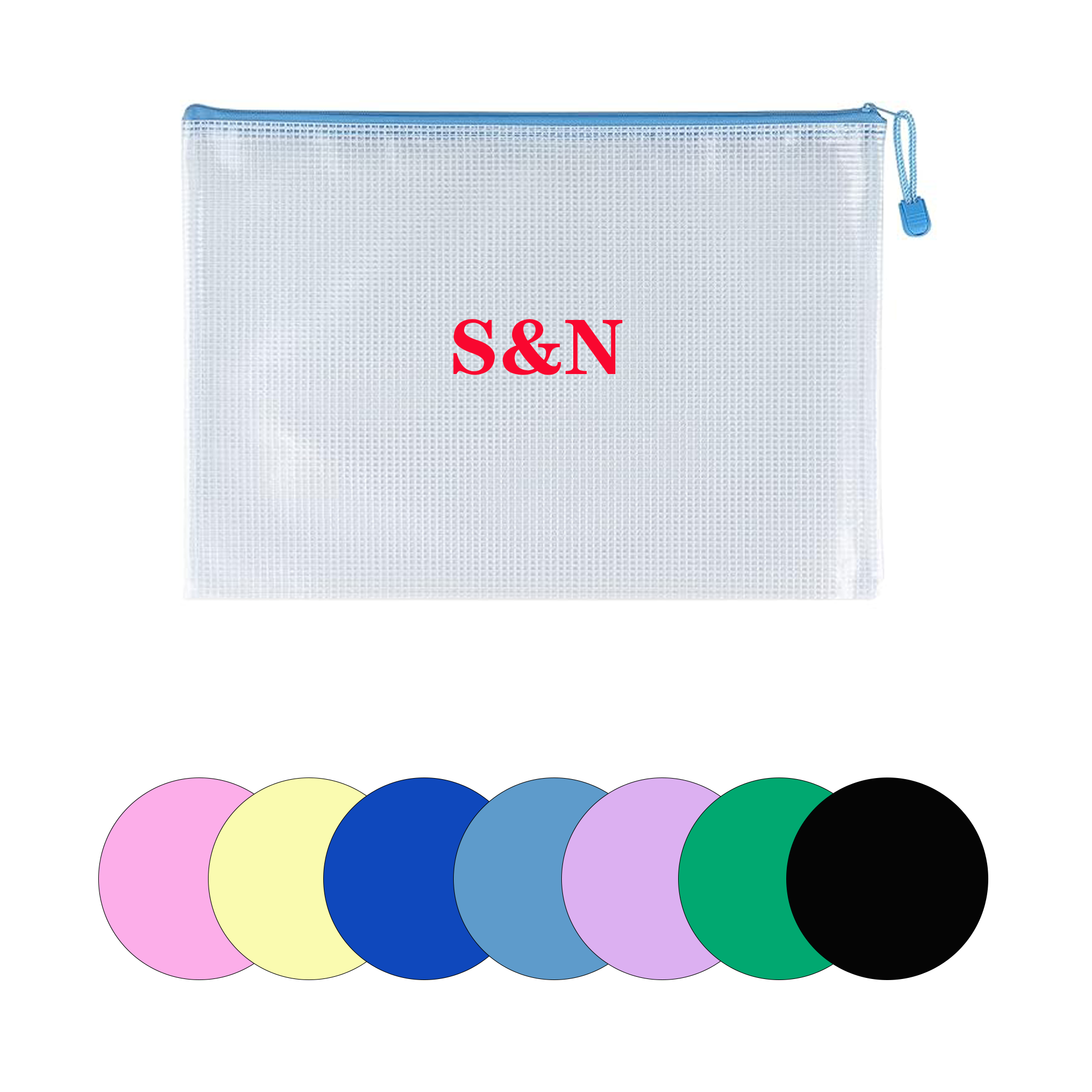 Waterproof Zippered Document Pouch 4