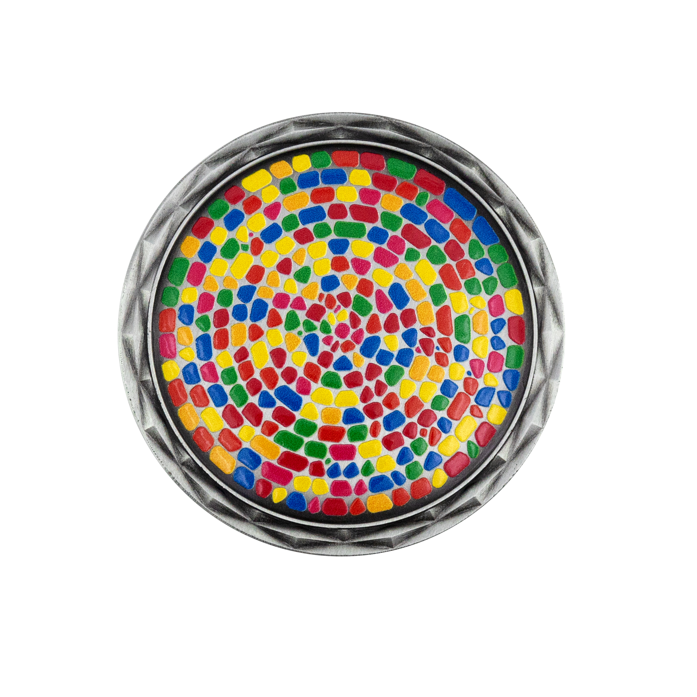 2" Speed Challenge Coin Diamond Border w/ 3D Texture Print 9
