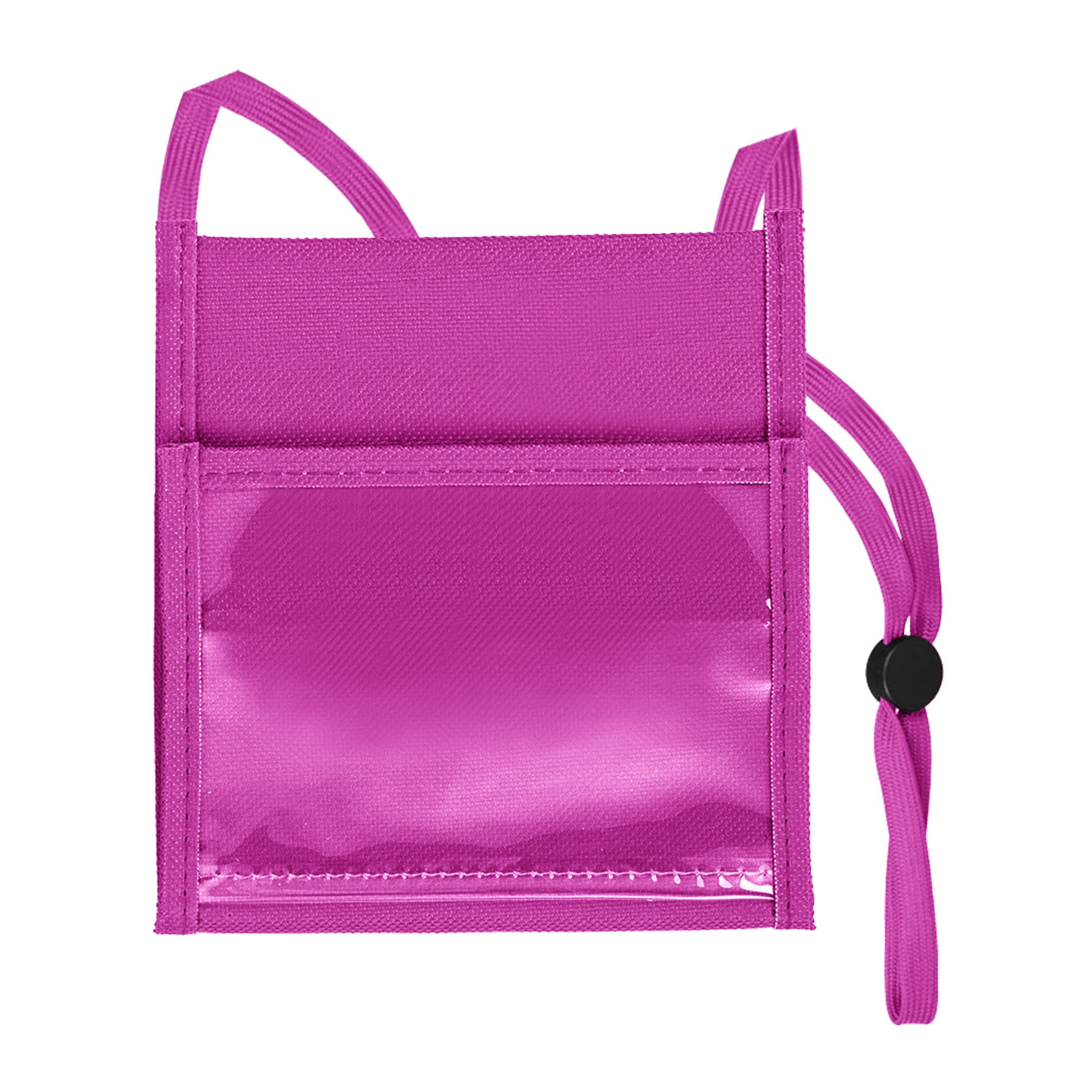 Convention Badge Holder ID Card Bag With Lanyard 4