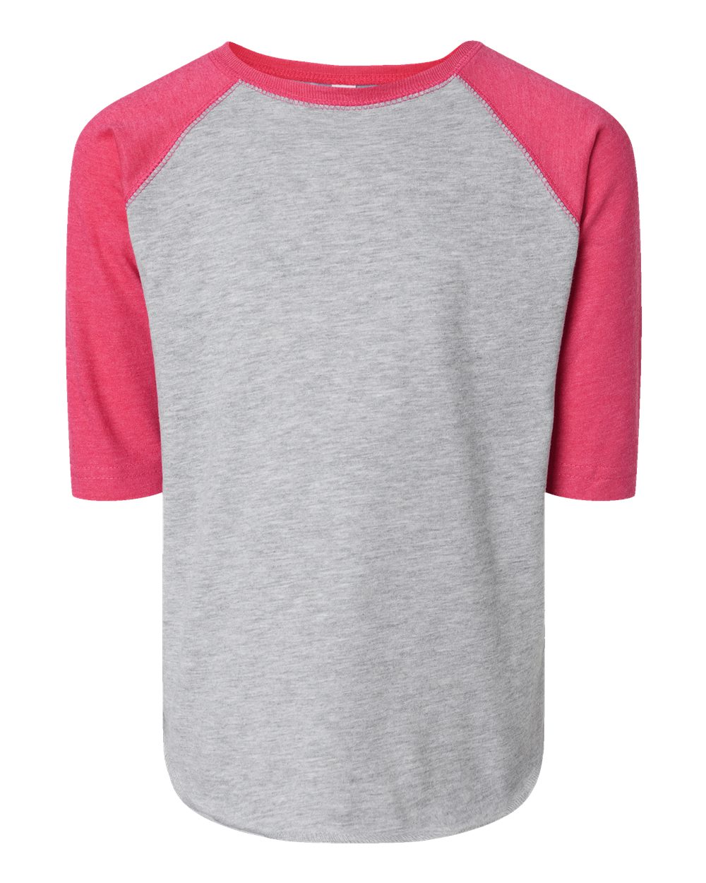 Toddler Baseball Fine Jersey Three-Quarter Sleeve Tee - 3330 38