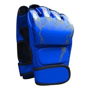Latex Half-Finger Boxing Gloves w/ Open-Palm Design 5