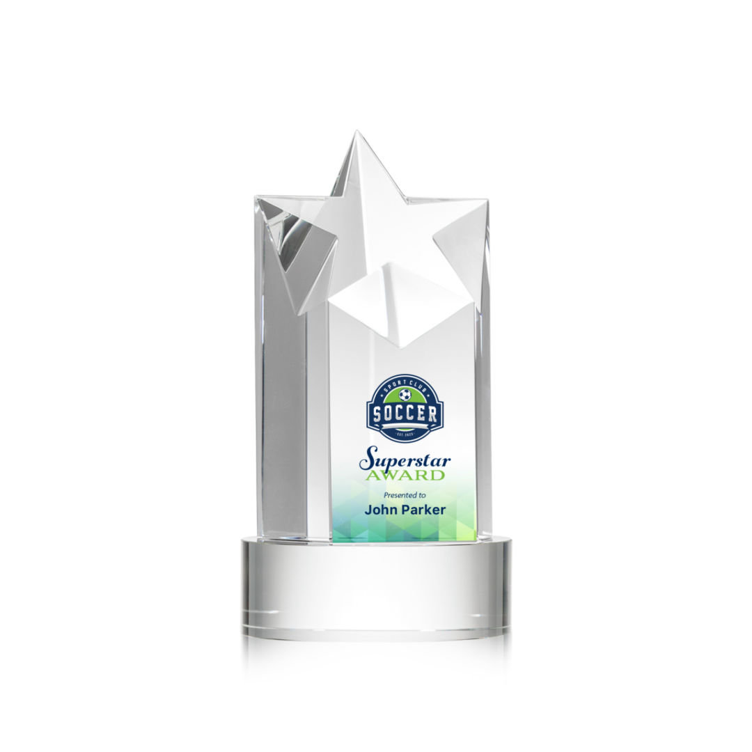 Berkeley VividPrint™ Award on Stanrich Base - Clear 2