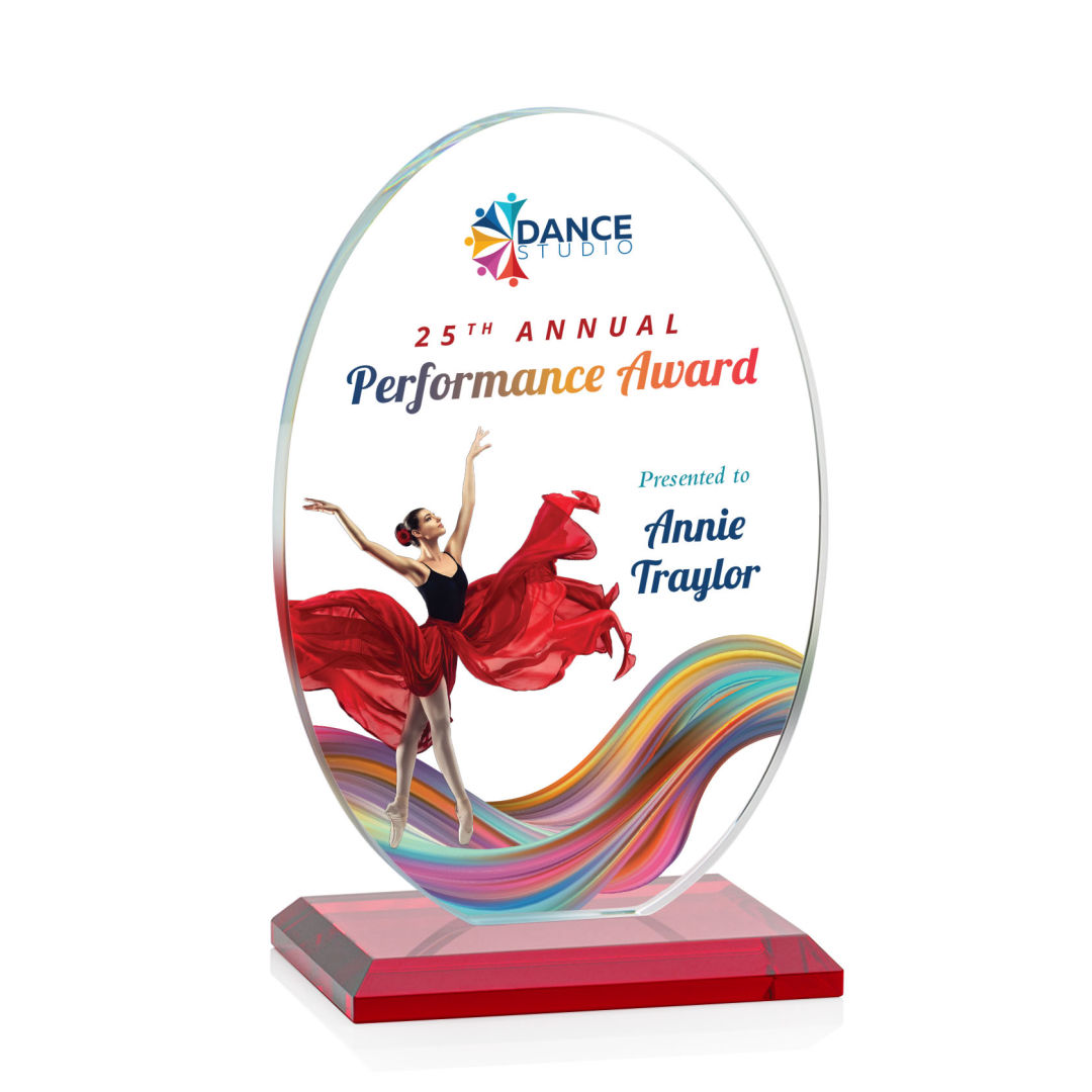 Austin (Vert) VividPrint™ Award - Red 6