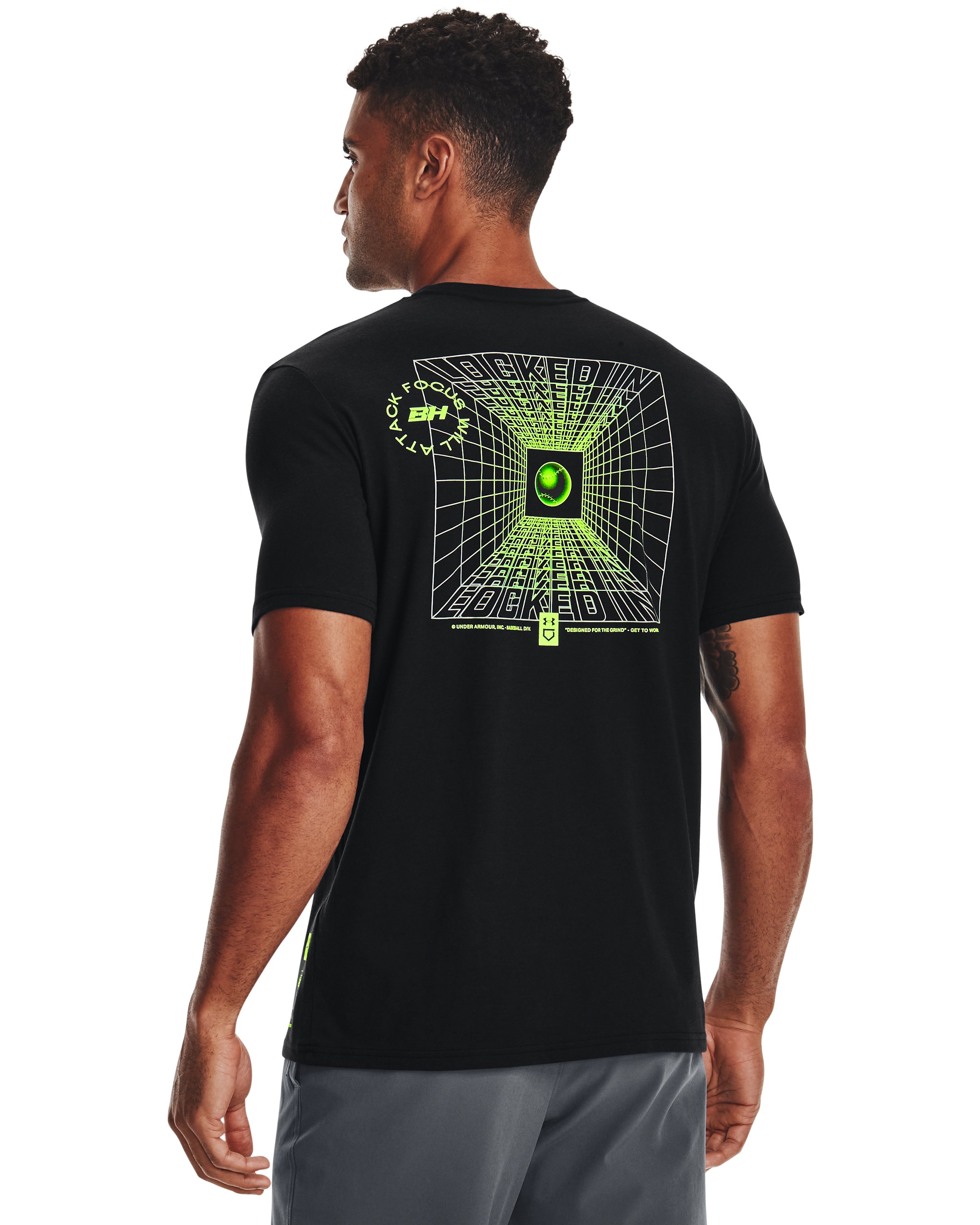 Men's UA Baseball Harper Locked In Short Sleeve 2