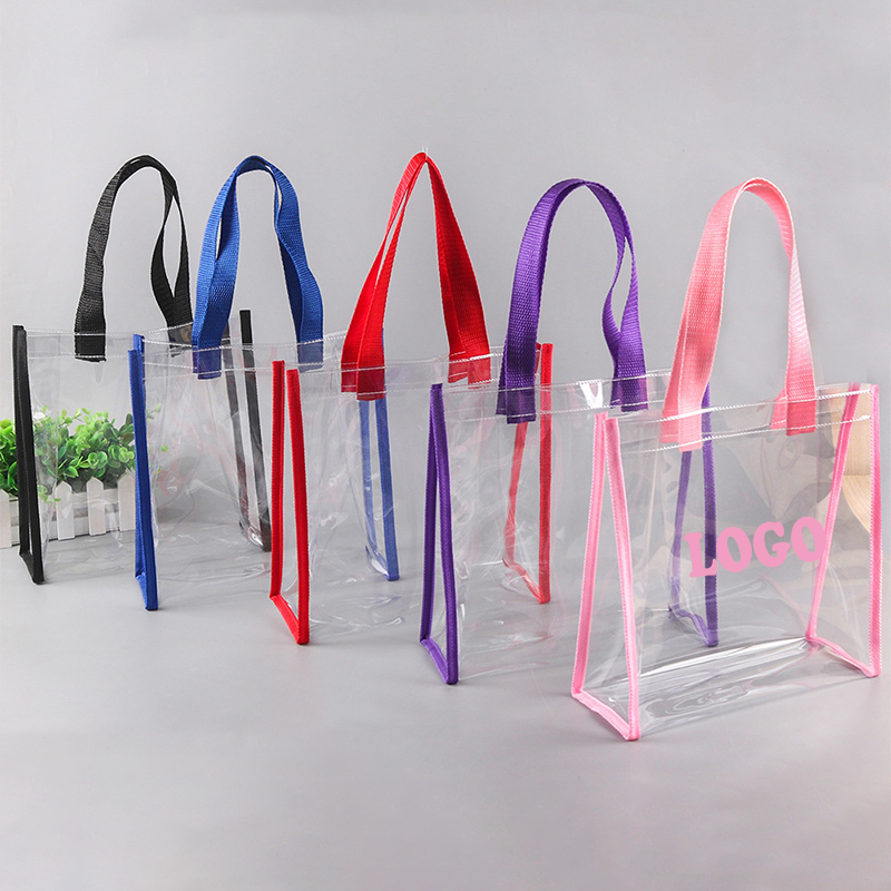 Reusable PVC Clear Tote Bag 10