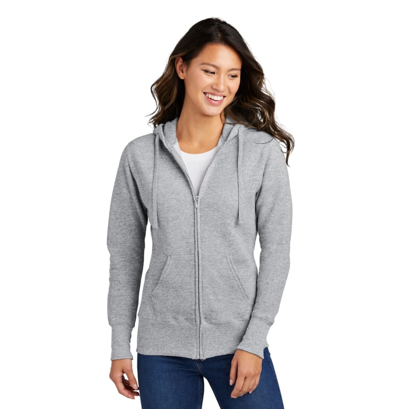 Port & Company Women's Core Fleece Full-Zip Hooded Sweatshirt., custom hoodie or sweatshirt with logo imprint 10